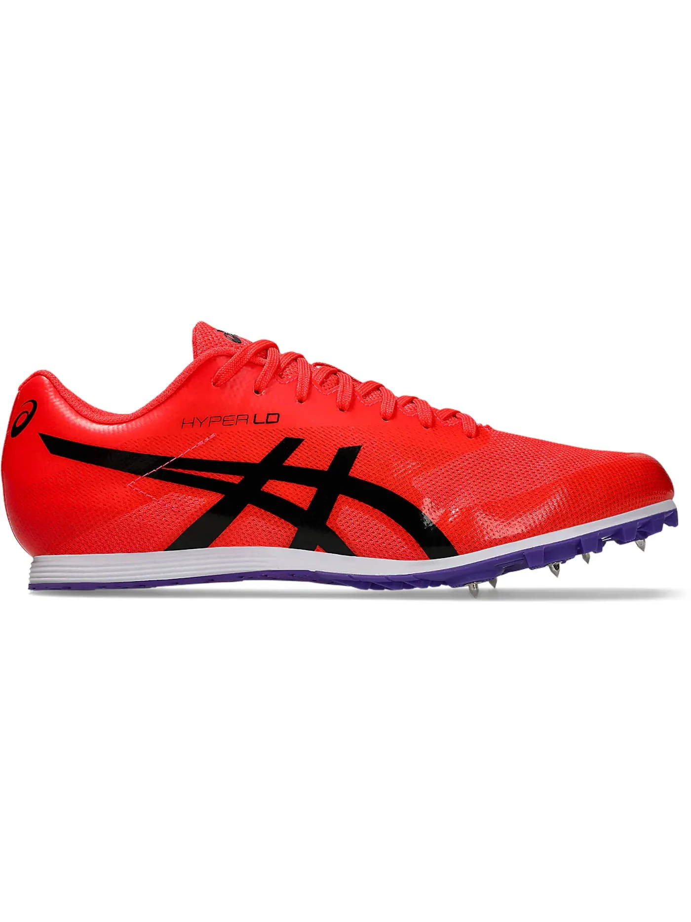 Мужские шиповки ASICS Hyper LD 6 — изображение 1 из 1, красный/черный