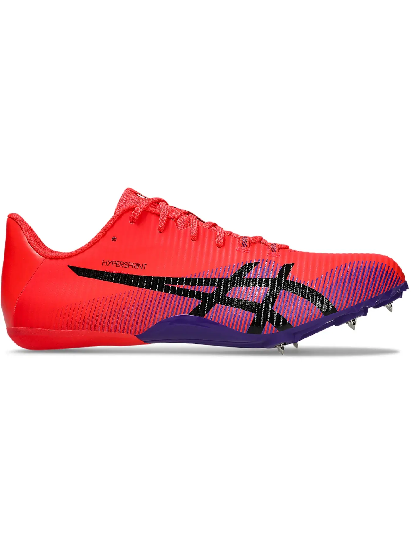 Мужские шиповки ASICS Hypersprint 8 — изображение 1 из 1, красный/черный