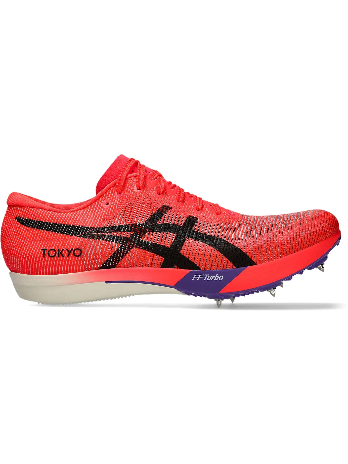 Мужские шиповки для бега ASICS Metaspeed LD 2 — изображение 1 из 1, красный/черный