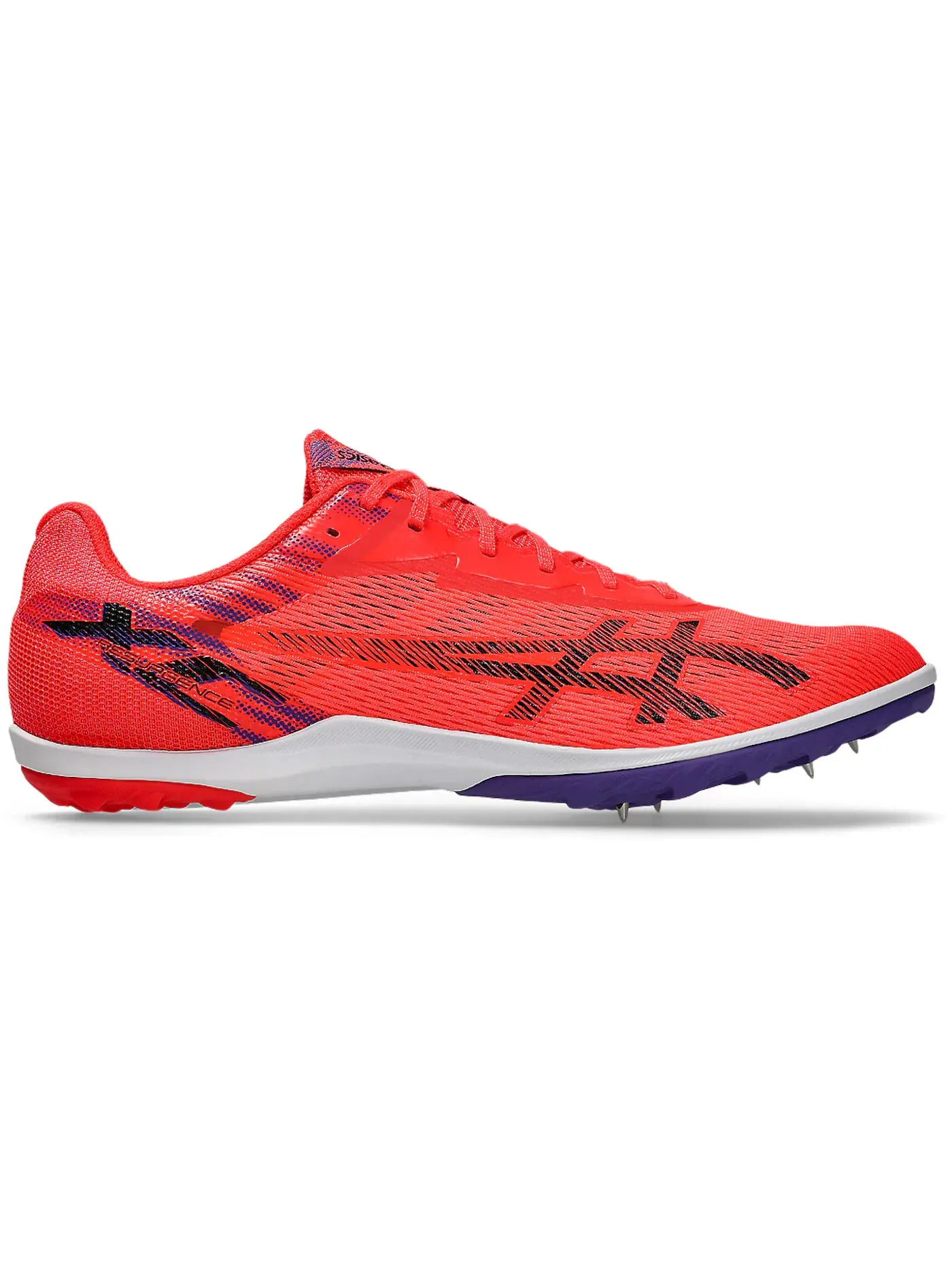 Мужские шиповки ASICS Resurgence XC — изображение 1 из 1, красный/черный