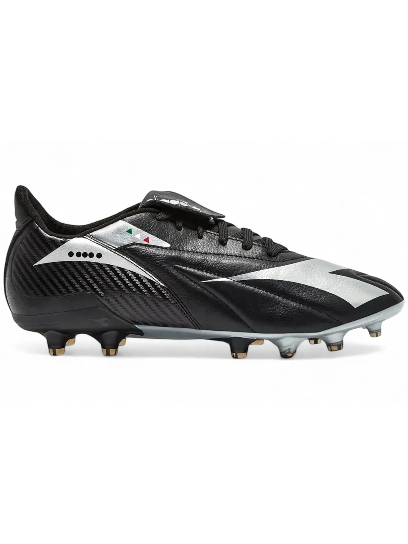 Мужские бутсы с длинным рукавом Diadora Maximus Elite ITA T SLEX — изображение 1 из 1, черный/серебристый