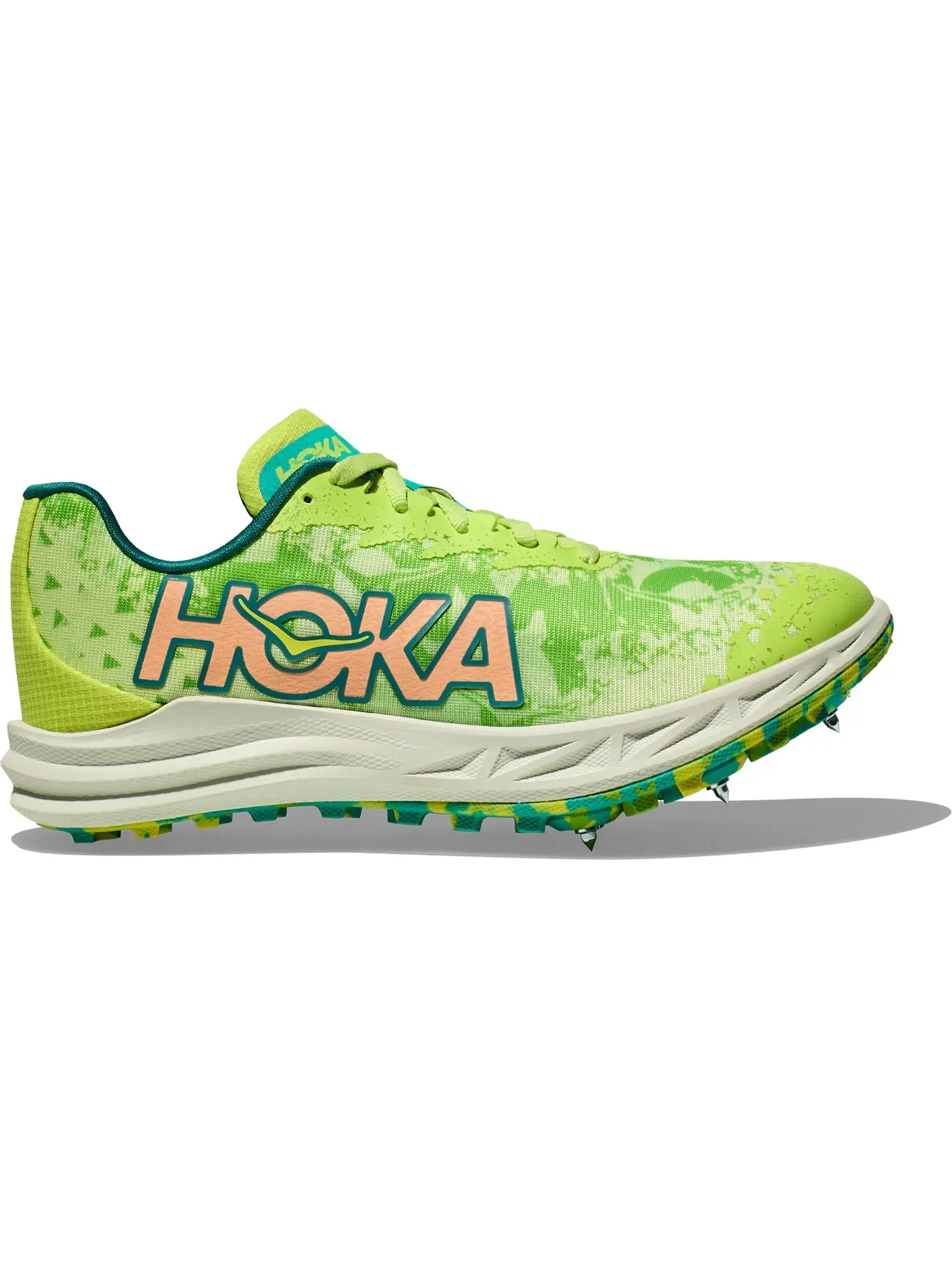 Мужские бутсы Hoka One One Crescendo XC, Lettuce Electric Lime — изображение 1 из 1
