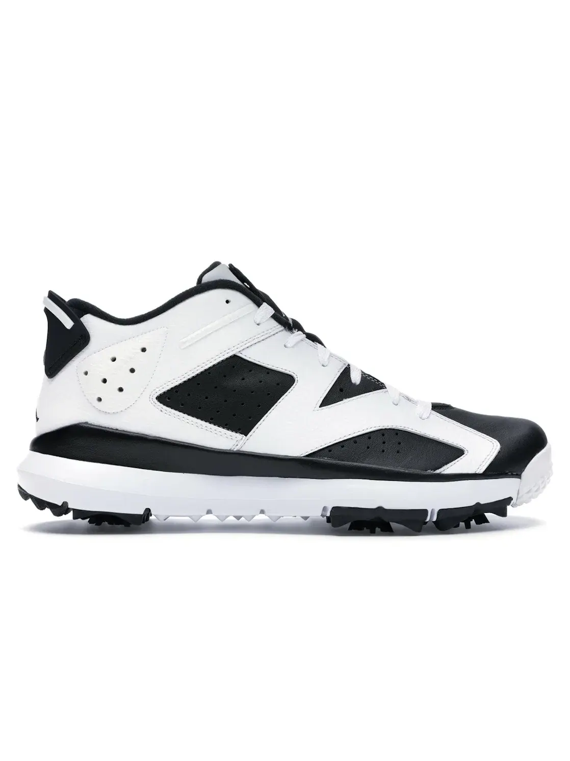Мужские гольф-шиповки Jordan 6 Retro Golf Cleat Oreo Jordan — изображение 1 из 4, белый/черный/черный
