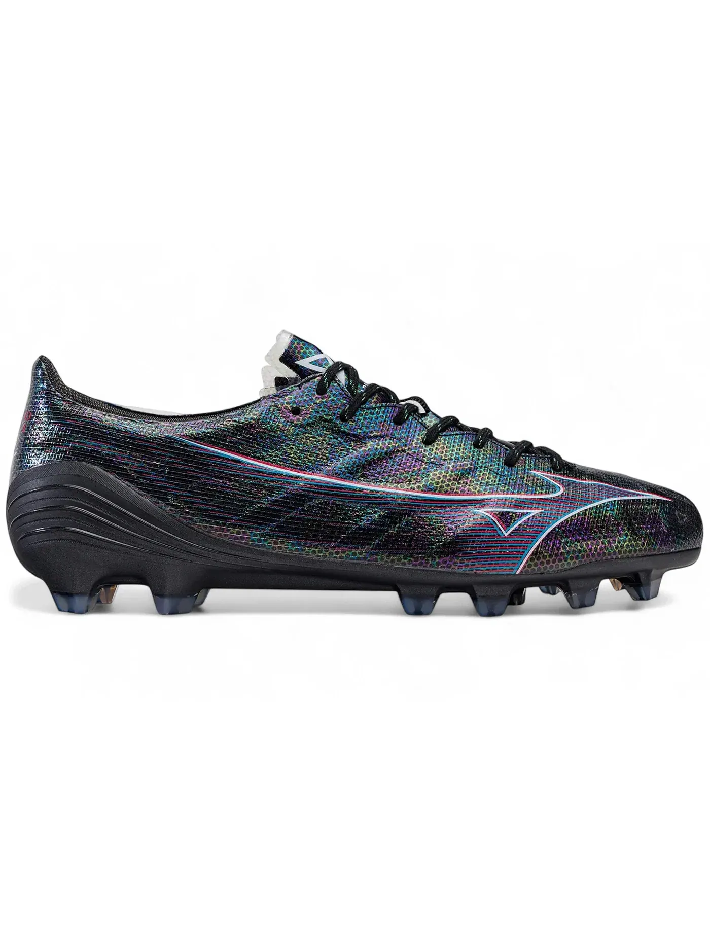Мужские бутсы с высоким верхом Mizuno Alpha Japan MD — изображение 1 из 1, черный/красный