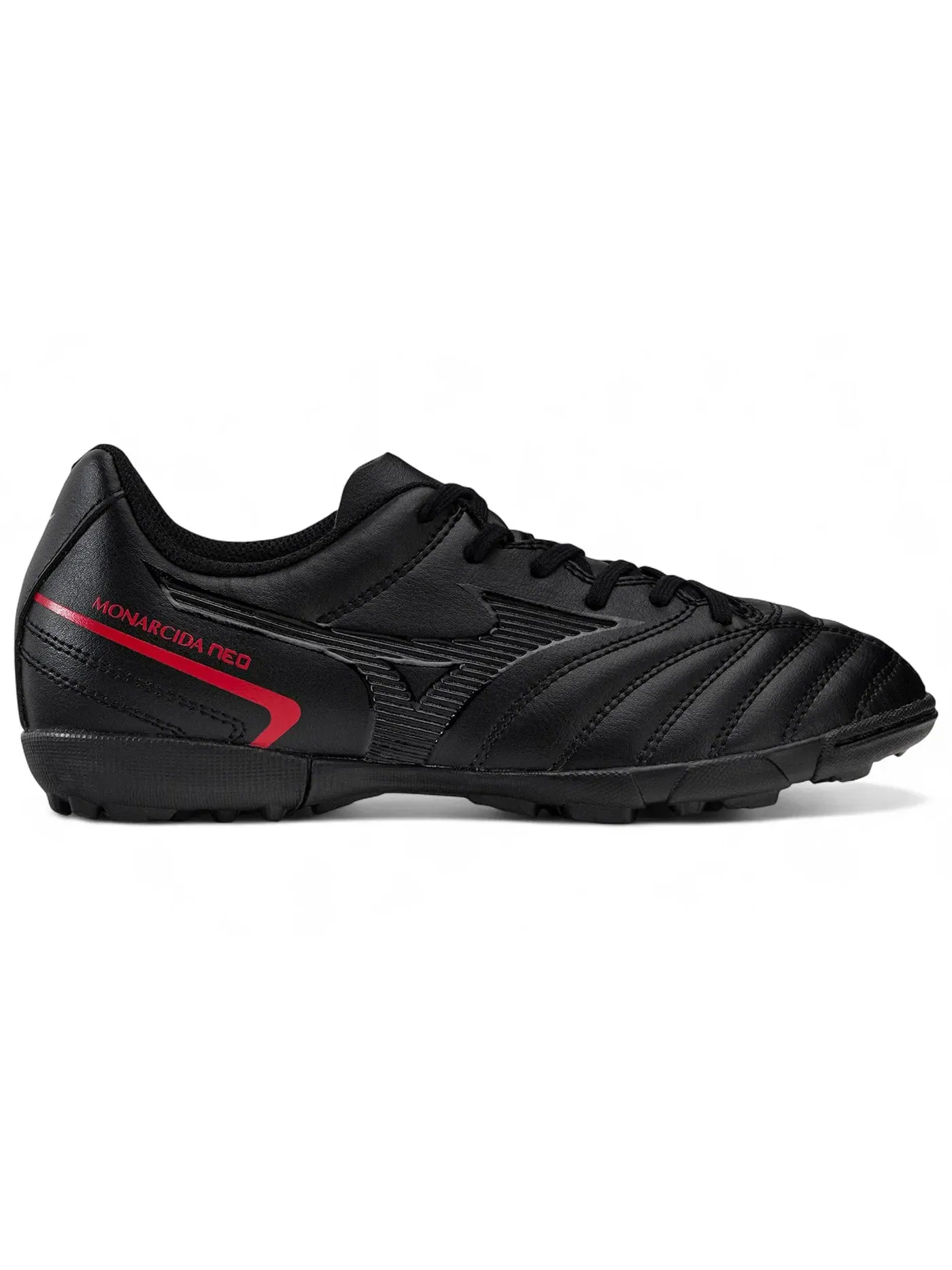 Детские бутсы Mizuno Monarcida Neo II Select AS Jr — изображение 1 из 1, черный/черный/красный