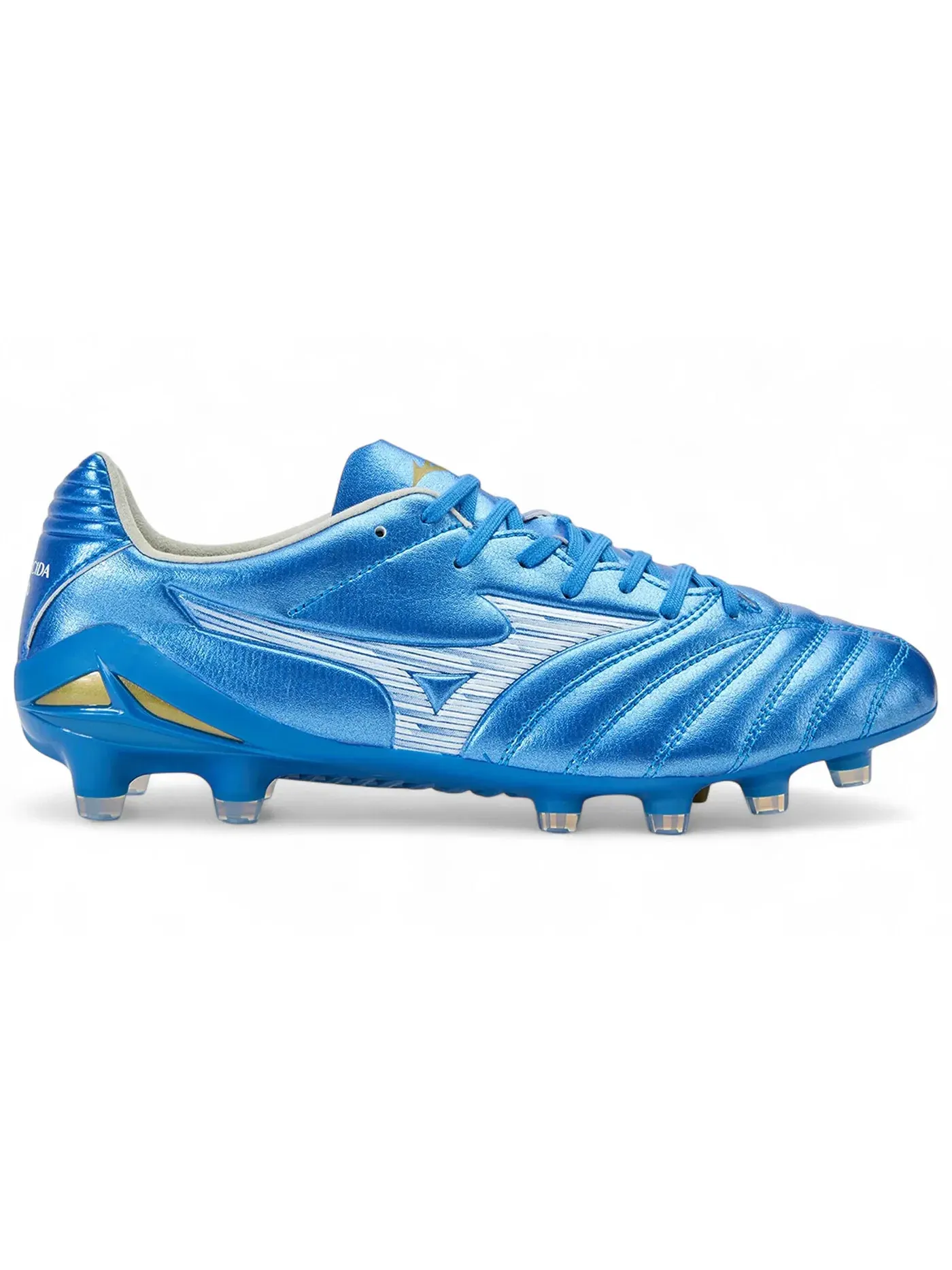 Мужские бутсы футбольные Mizuno Monarcida Neo III Pro FG — изображение 1 из 1, синий белый