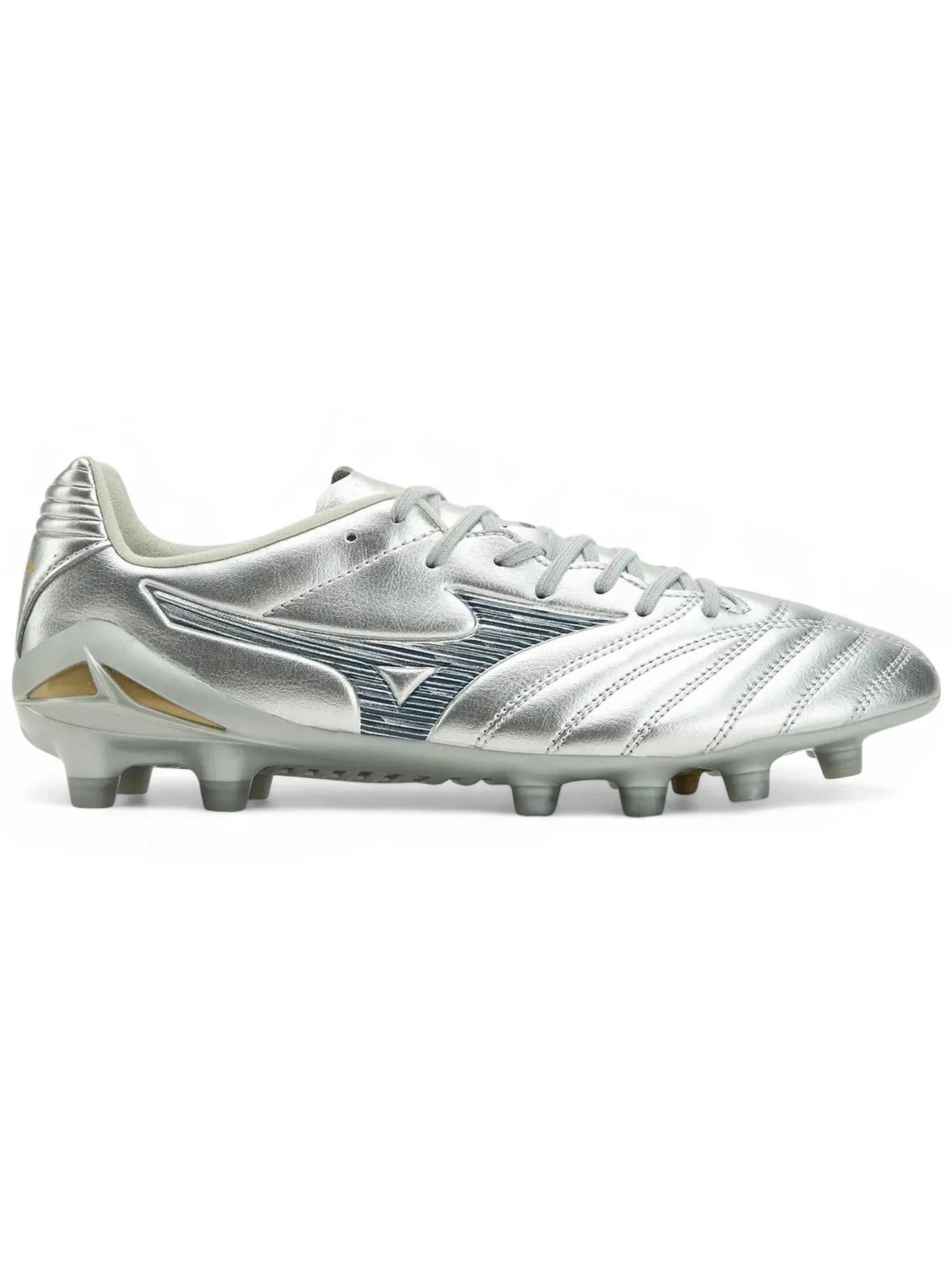 Мужские бутсы Galaxy Silver Mizuno Monarcida Neo III Pro MD — изображение 1 из 1, серебристый
