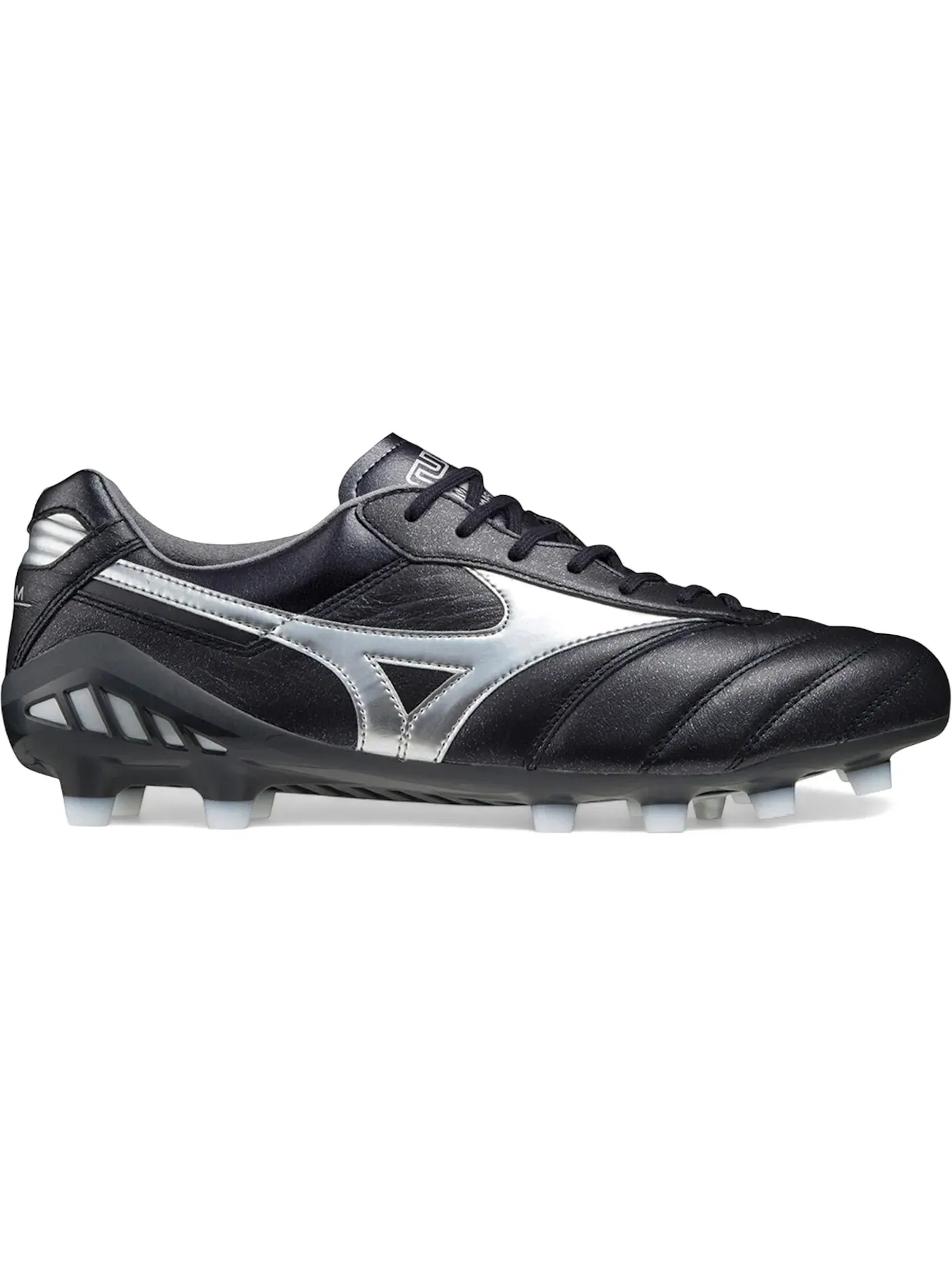Мужские бутсы с длинным рукавом Mizuno Morelia DNA Japan FG — изображение 1 из 1, серебристый