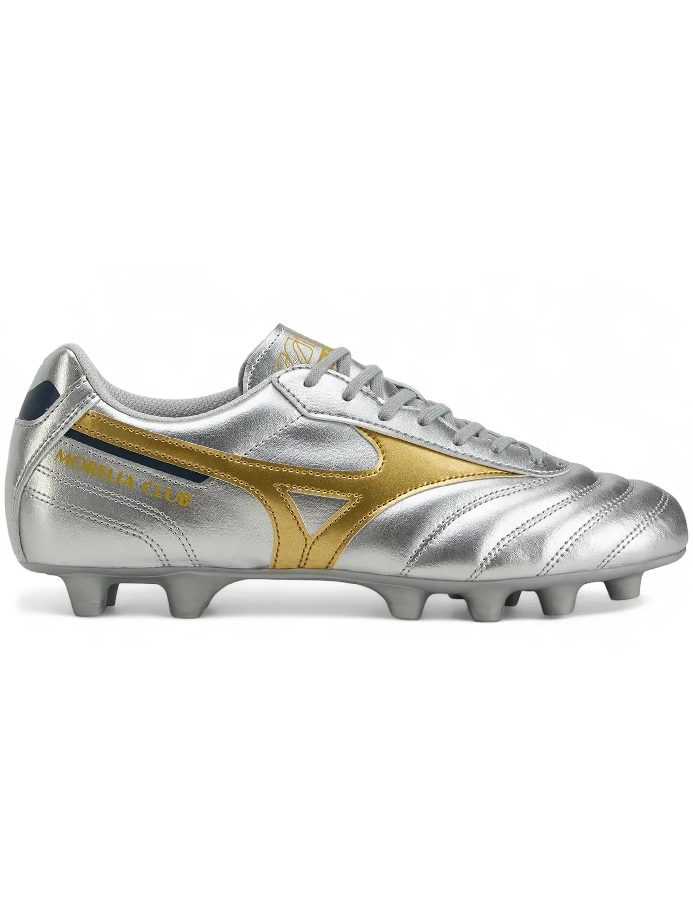 Мужские бутсы Galaxy Silver/Gold/Gold Mizuno Morelia II Club MD — изображение 1 из 1