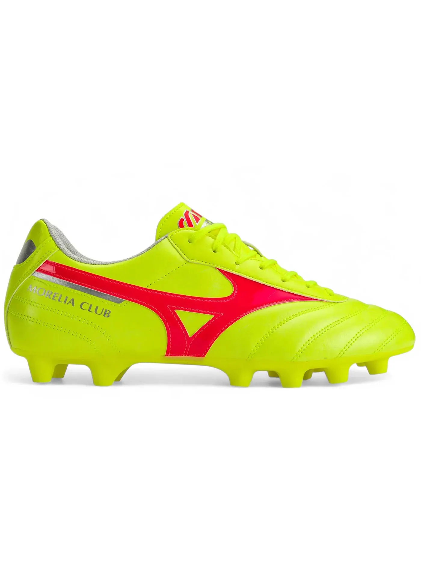 Мужские бутсы с длинным рукавом Mizuno Morelia II Club MD — изображение 1 из 1, желтый серебристый
