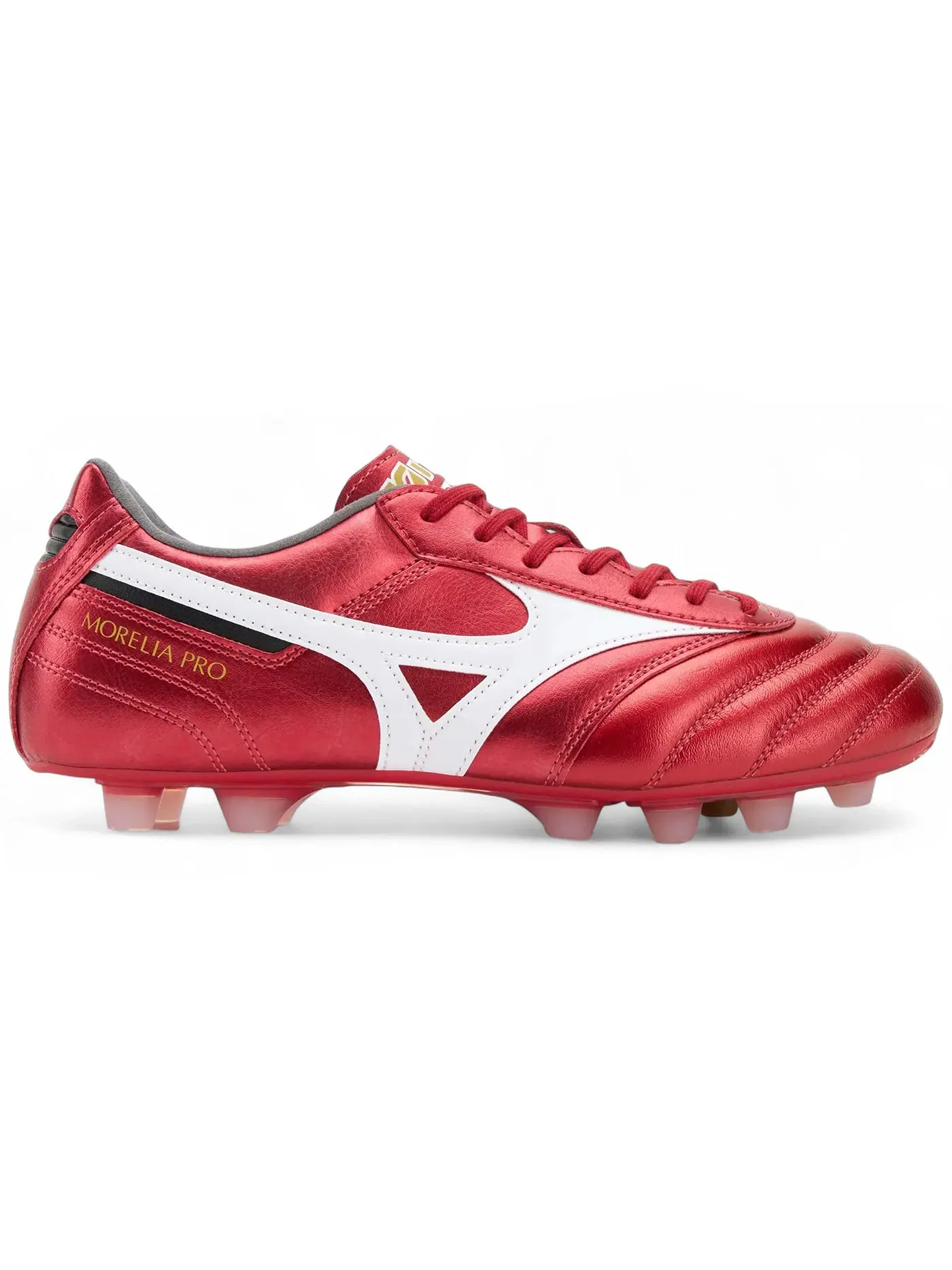 Мужские бутсы с длинным рукавом Mizuno Morelia II Pro FG — изображение 1 из 1, красный/белый/черный