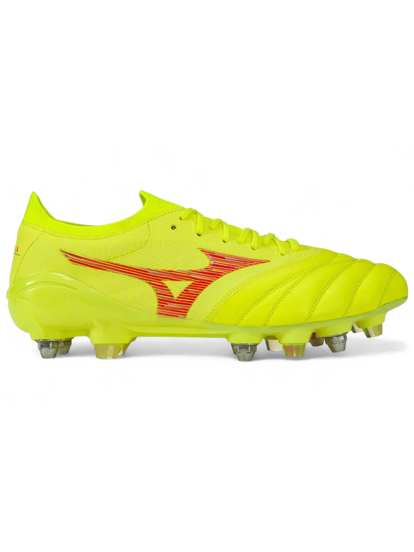 Мужские бутсы с принтом Mizuno Morelia Neo IV Beta Japan Mix — изображение 1 из 1, желтый//желтый