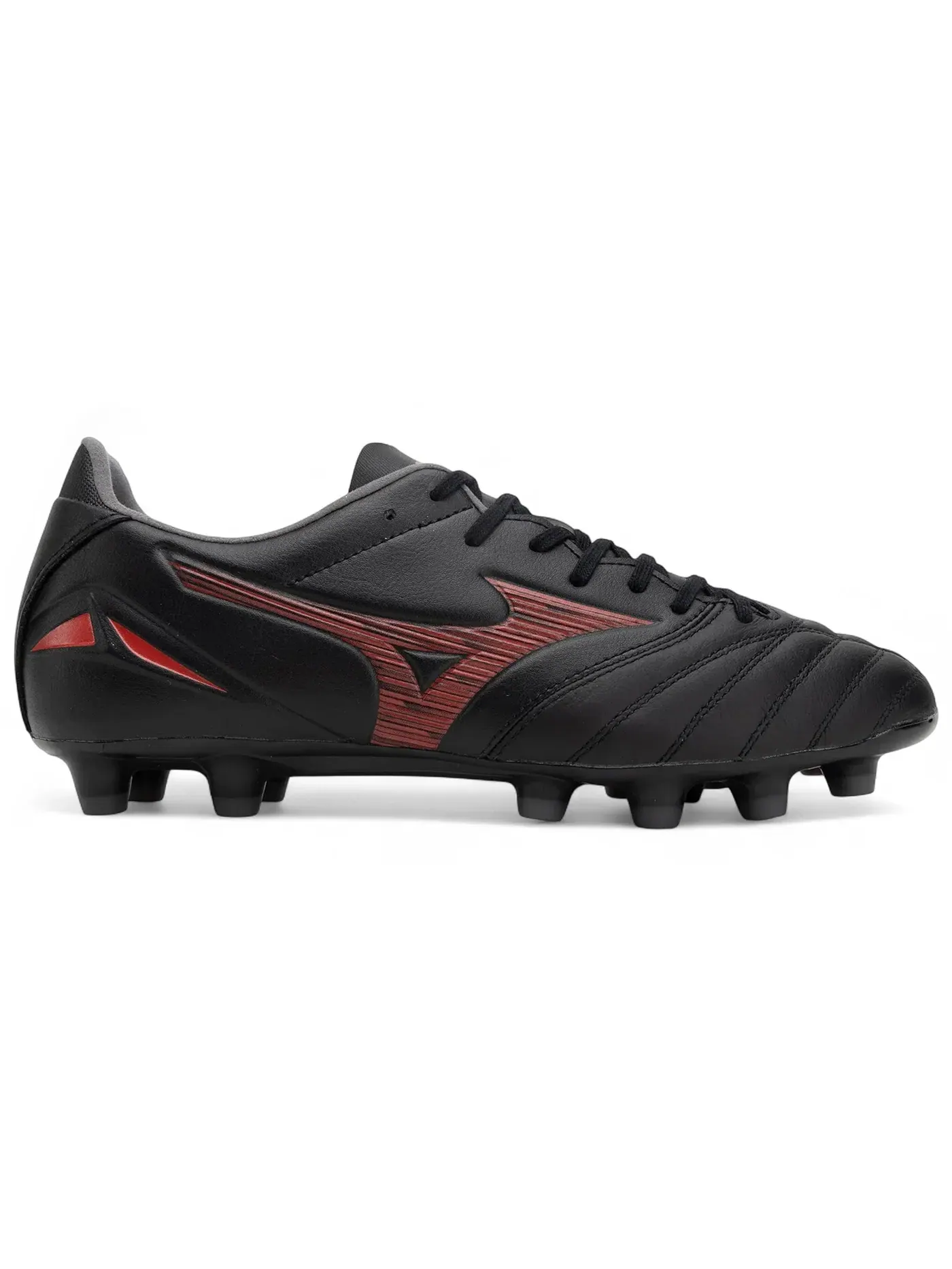 Мужские бутсы с длинным рукавом Mizuno Morelia Neo IV Pro MD — изображение 1 из 1, черный/красный/черный