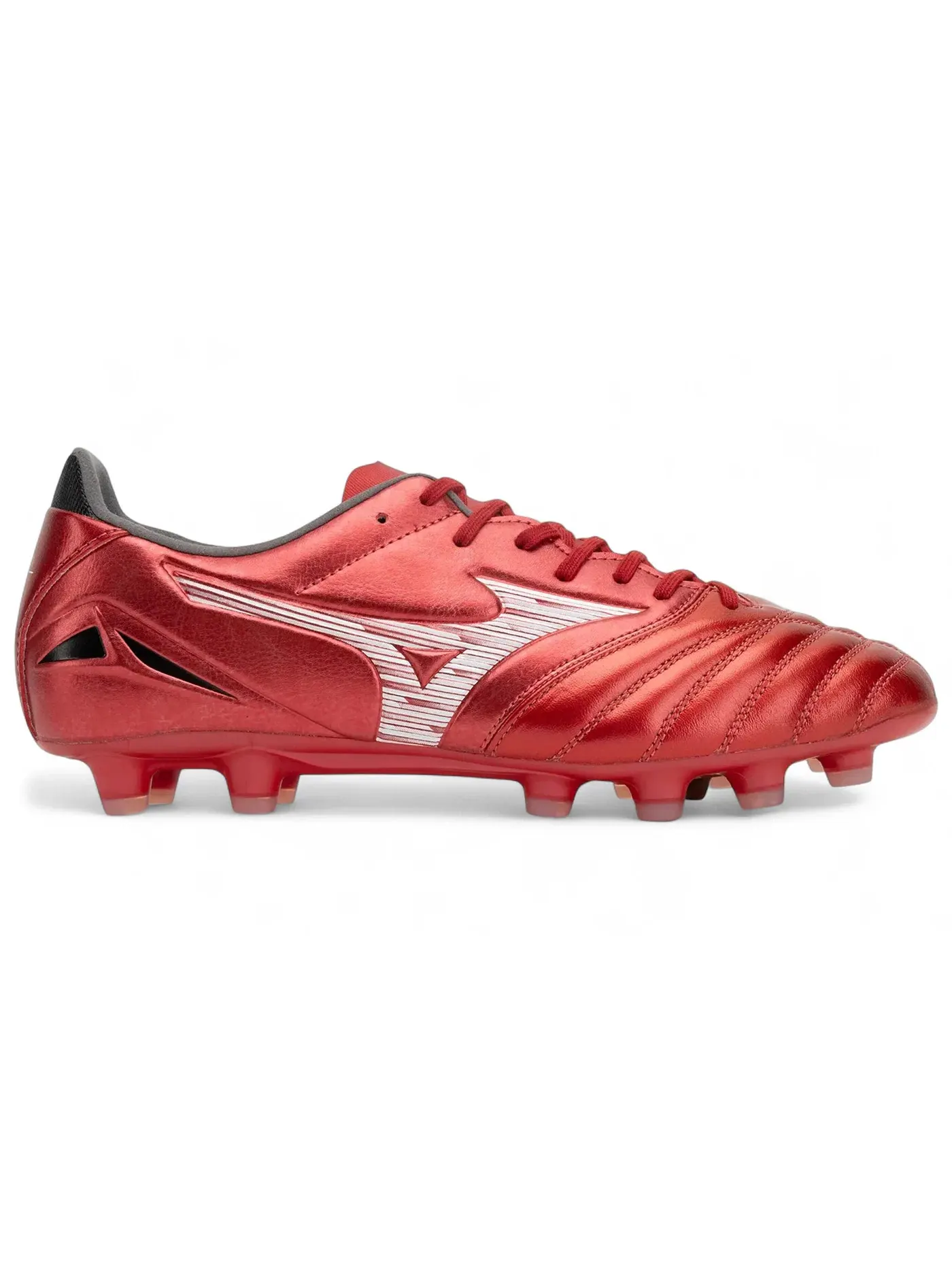 Мужские бутсы с длинным рукавом Mizuno Morelia Neo IV Pro MD — изображение 1 из 1, красный/белый/черный