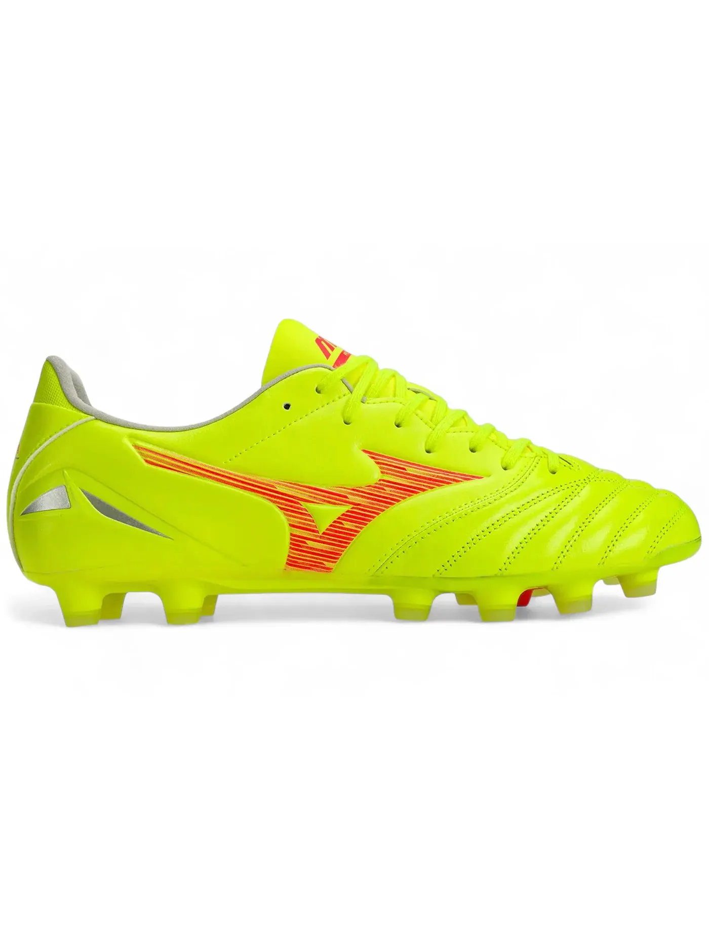 Мужские бутсы с длинным рукавом Mizuno Morelia Neo IV Pro MD — изображение 1 из 1, желтый серебристый