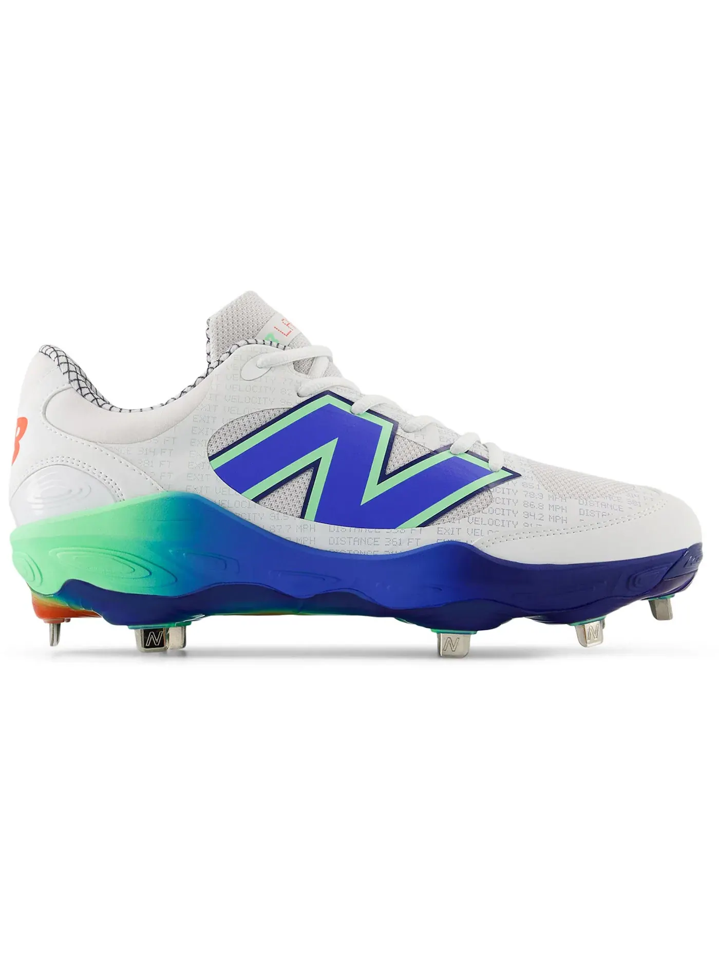 Мужские бутсы New Balance 3000v7 Lab Work — изображение 1 из 1, белый//яркий