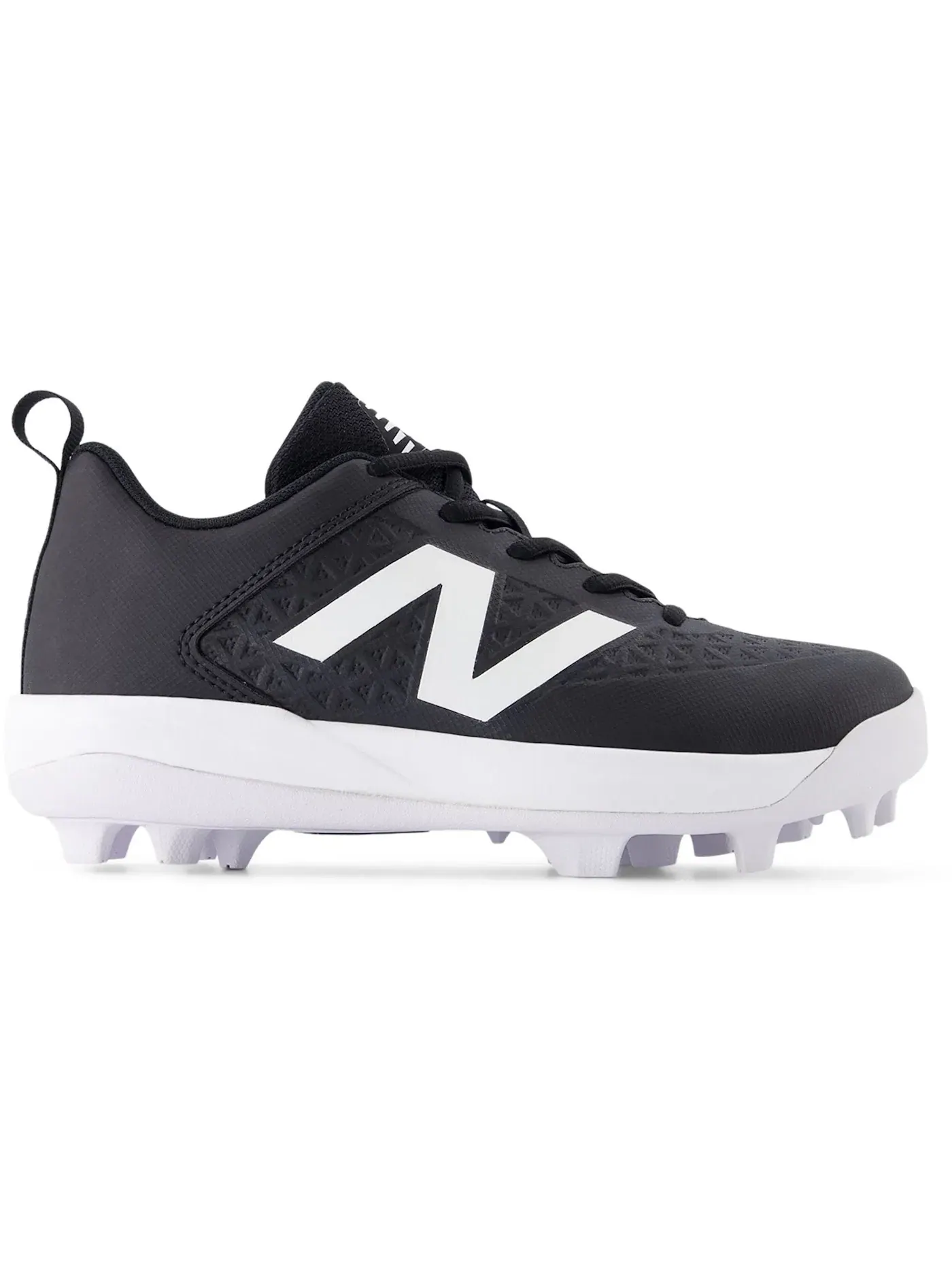 Детские бутсы New Balance 4040v8 RubberMolded — изображение 1 из 1, черный/белый