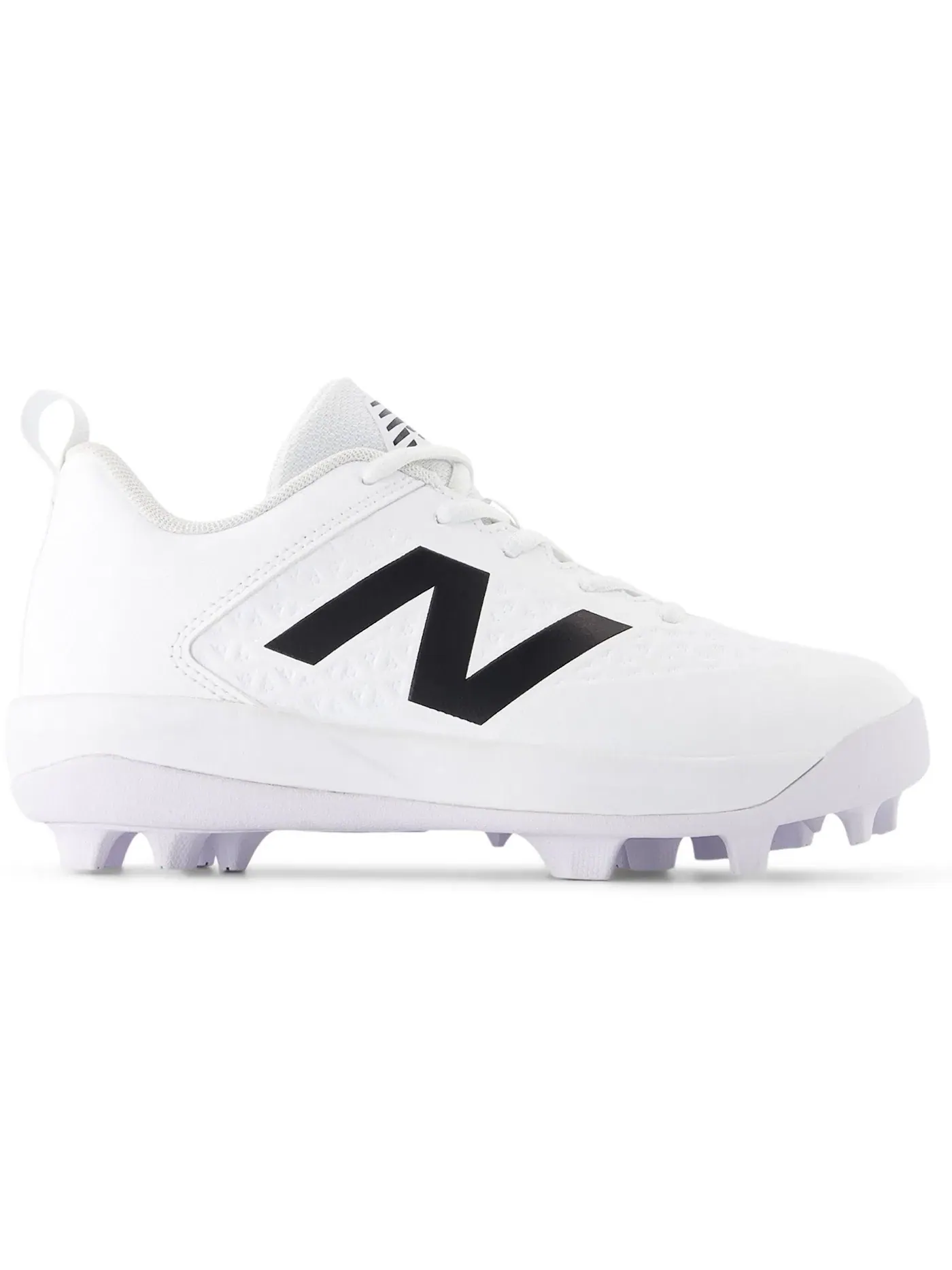 Детские бутсы New Balance 4040v8 RubberMolded — изображение 1 из 1, белый/черный