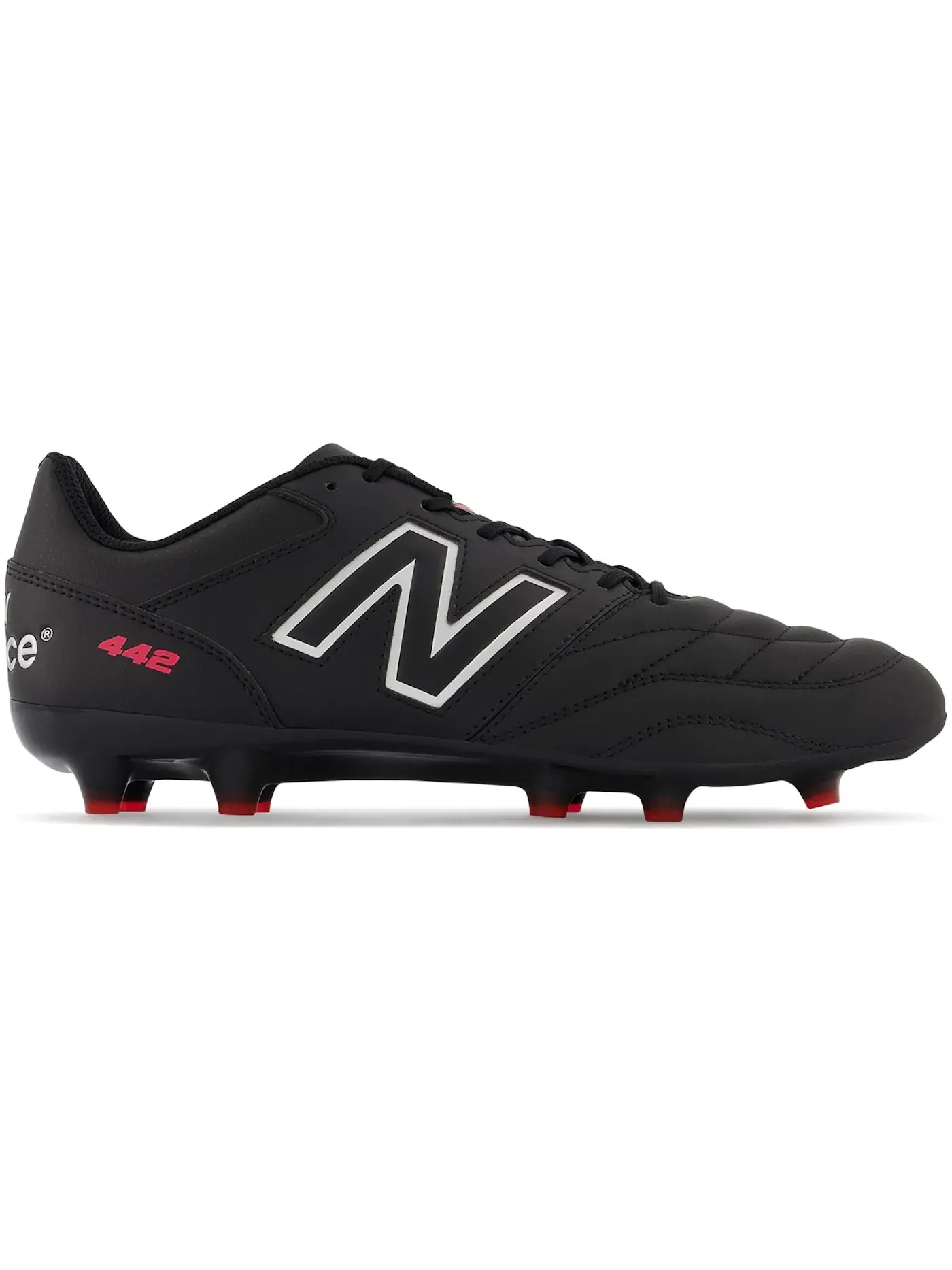 Мужские бутсы FG New Balance 442 v2 Team — изображение 1 из 1, черный/белый