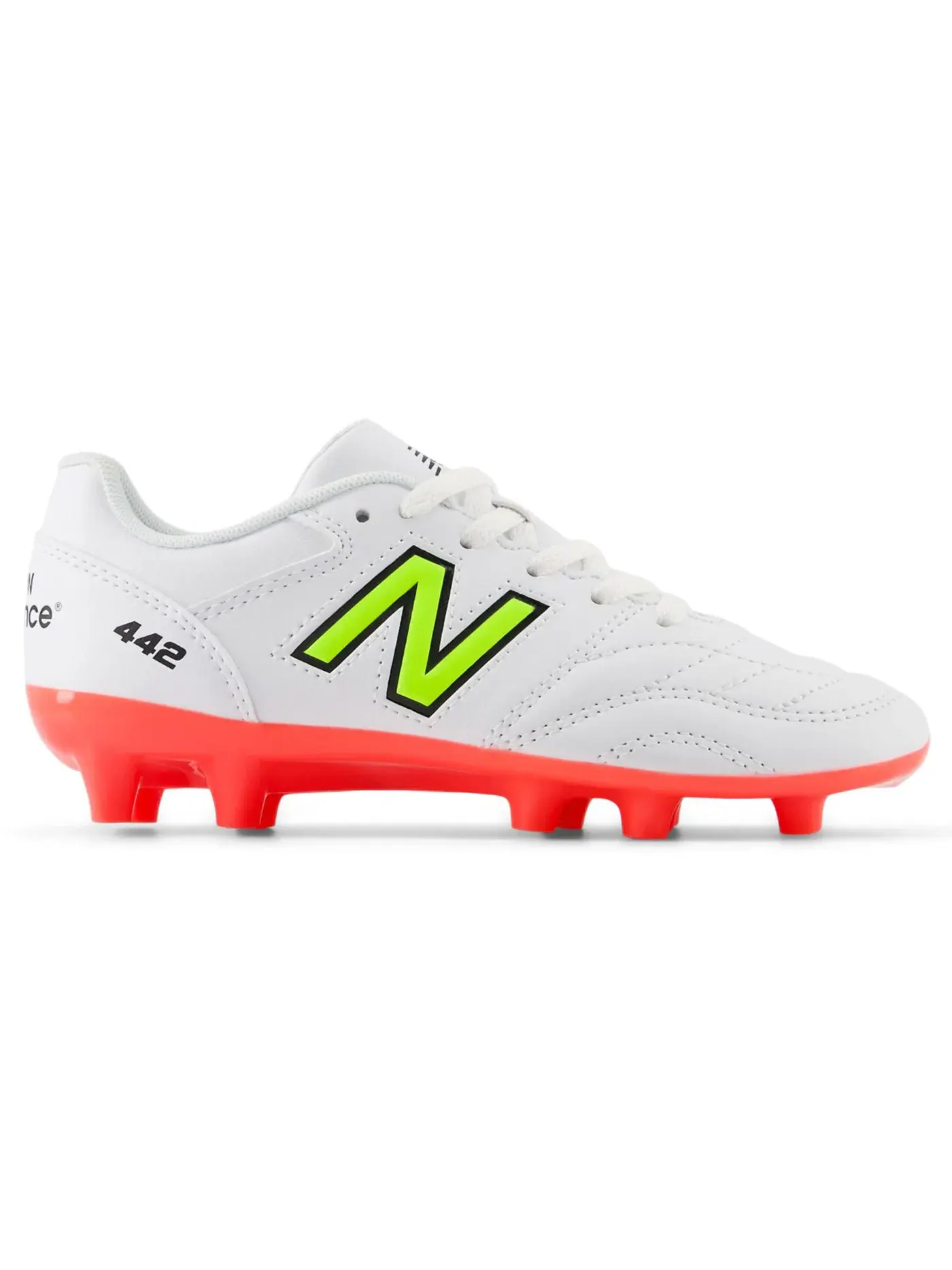 Детские бутсы New Balance 442v2 Academy FG — изображение 1 из 1, белый