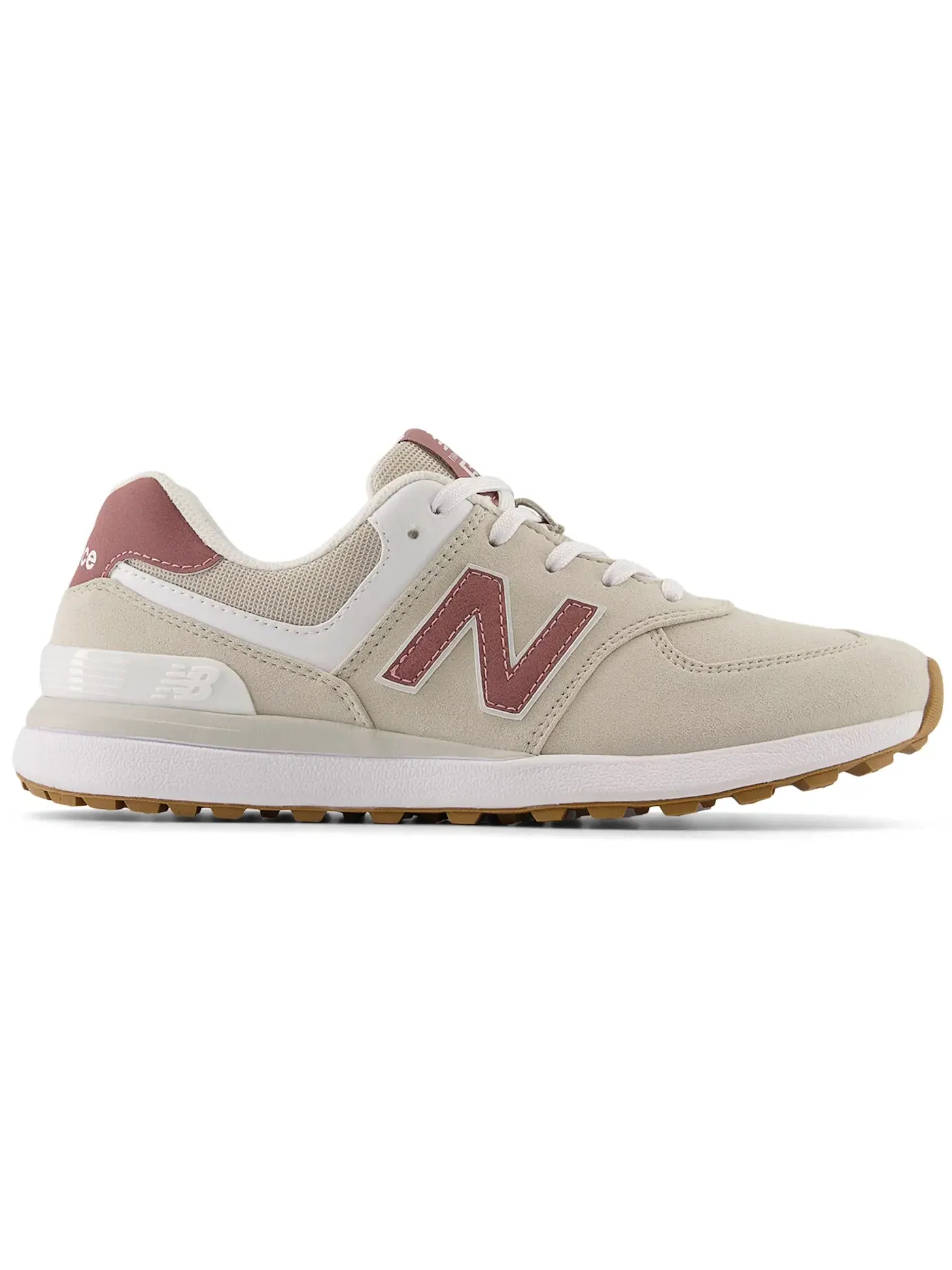 Женские бутсы New Balance 574 Greens v2 — изображение 1 из 1, бежевый