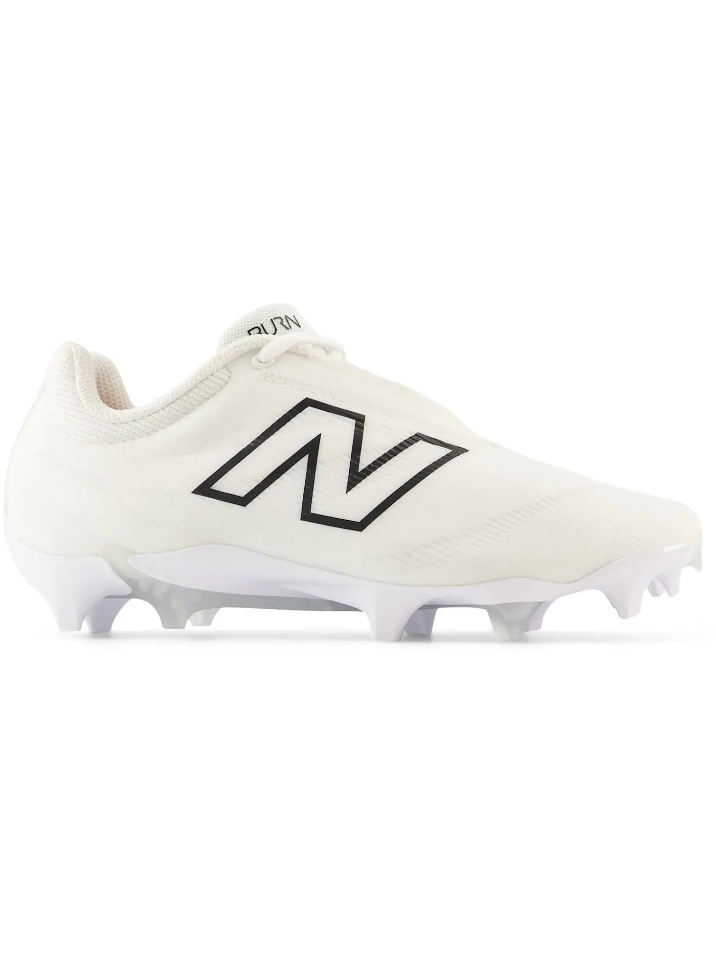 Женские бутсы New Balance Burn X4 — изображение 1 из 1, белый/черный