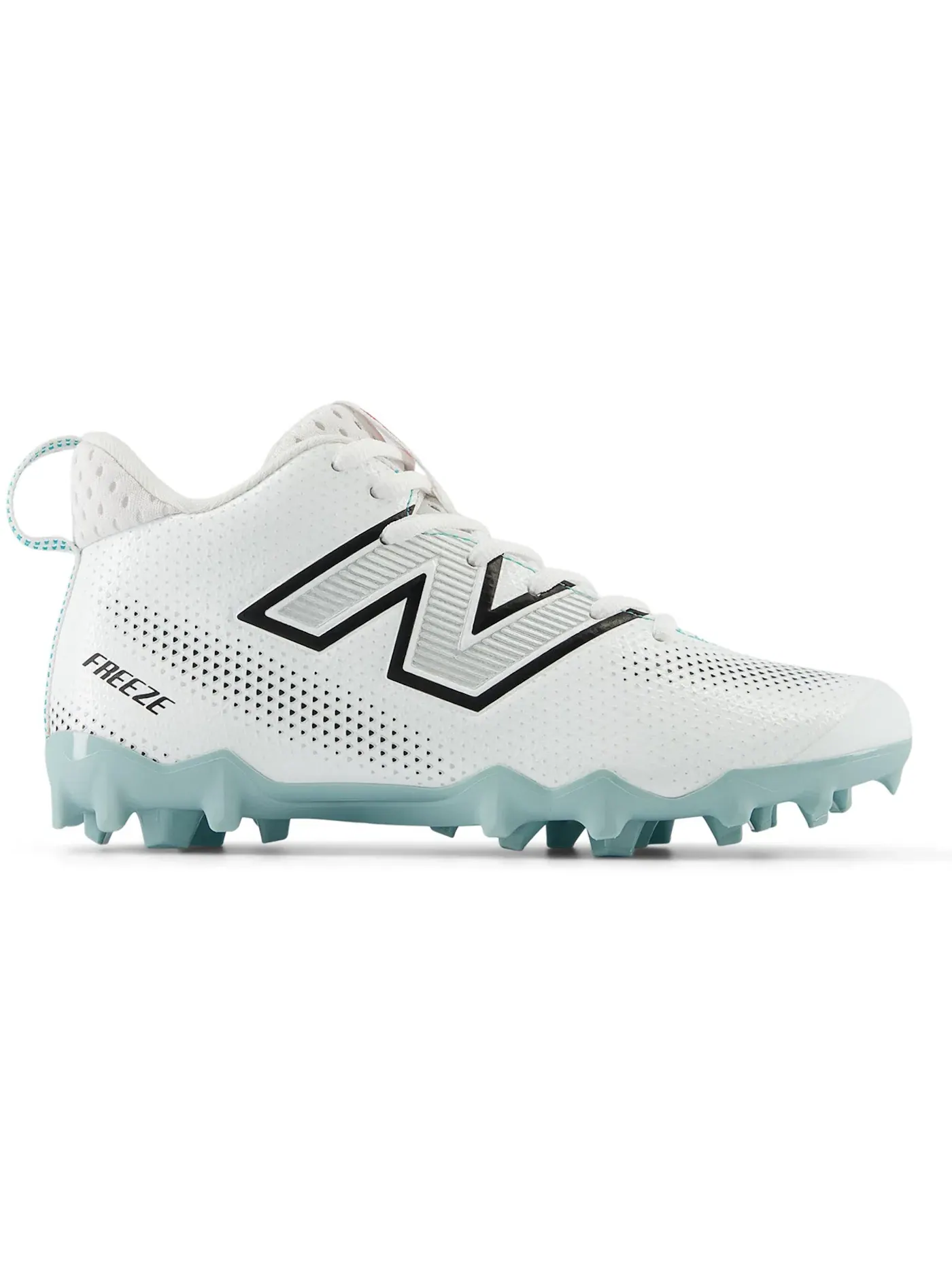 Детские бутсы New Balance FreezeLX v5 — изображение 1 из 1, белый/черный