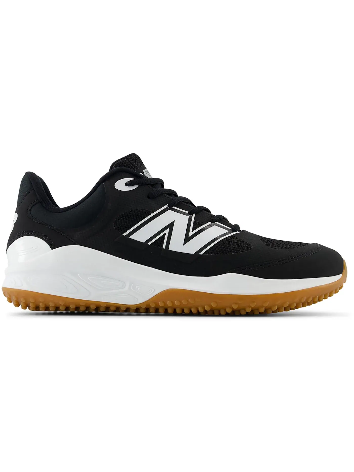 Мужские бутсы с шипами Fresh Foam 3000v7 Turf Trainer New Balance — изображение 1 из 1, черный/белый
