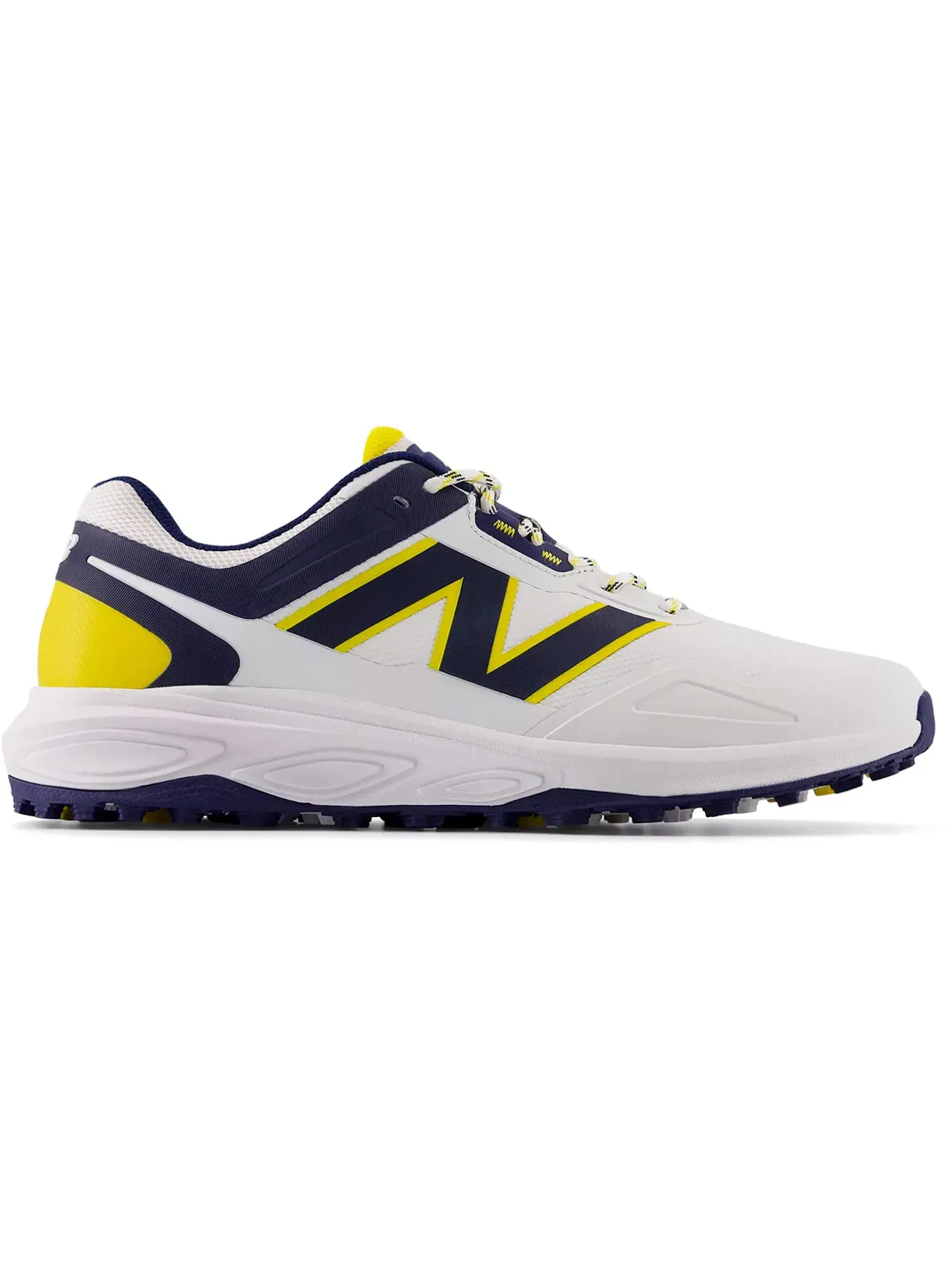 Мужские бутсы New Balance Fresh Foam Contend v3 — изображение 1 из 1, темно-синий/желтый