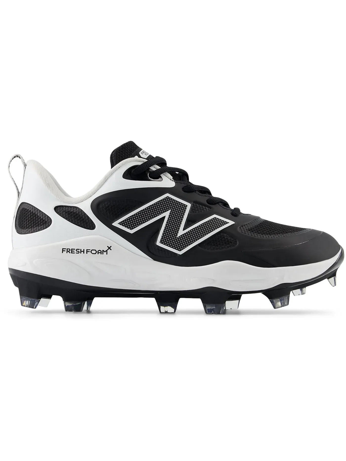 Женские бутсы New Balance Fresh Foam Velo v4 Molded — изображение 1 из 1, черный/белый