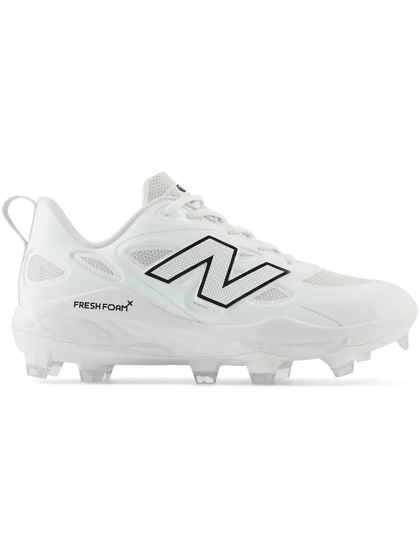 Женские бутсы Fresh Foam Velo v4 Molded New Balance — изображение 1 из 1, белый черный
