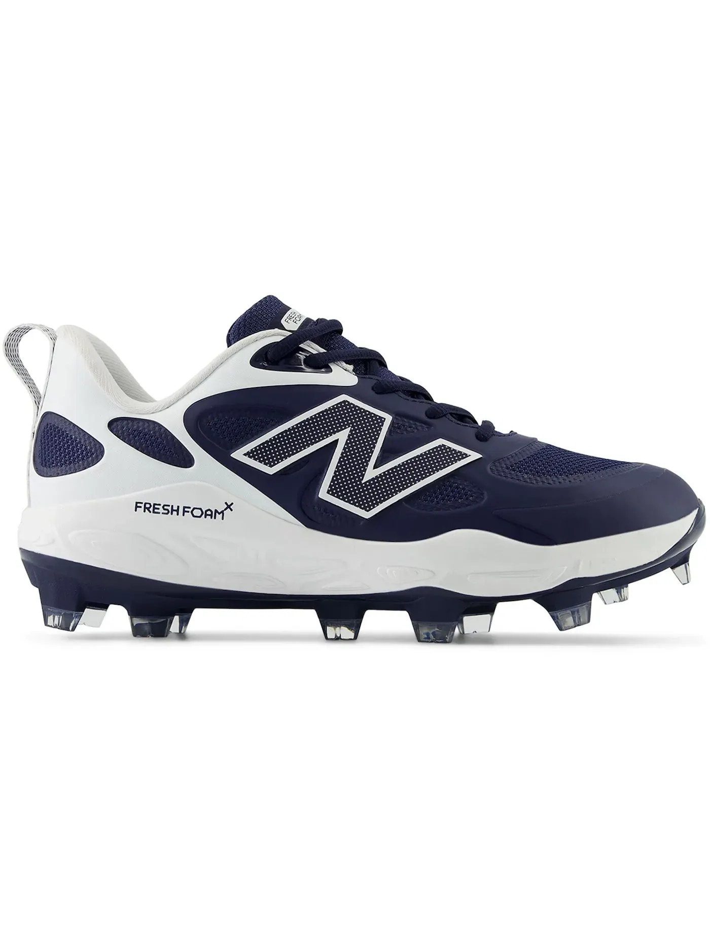 Женские бутсы New Balance Fresh Foam Velo v4 Molded — изображение 1 из 1, темно-синий/белый