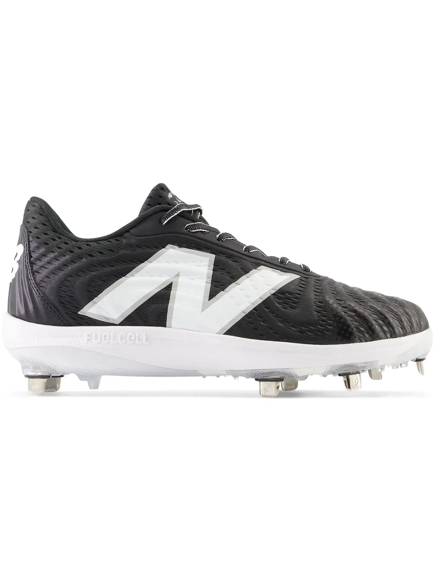 Мужские бутсы с технологией FuelCell New Balance FuelCell 4040 v7 Metal — изображение 1 из 1, черный/белый