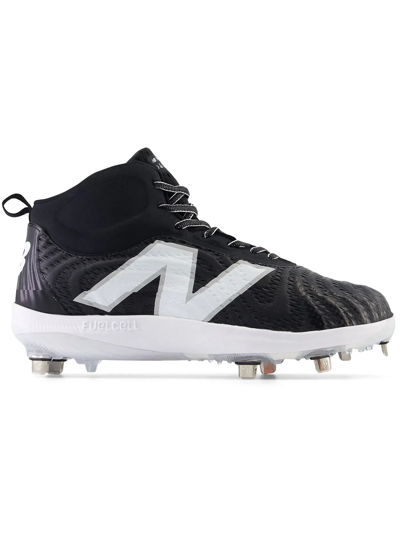 Мужские бутсы с технологией FuelCell New Balance FuelCell 4040 v7 Mid Metal — изображение 1 из 1, черный/белый