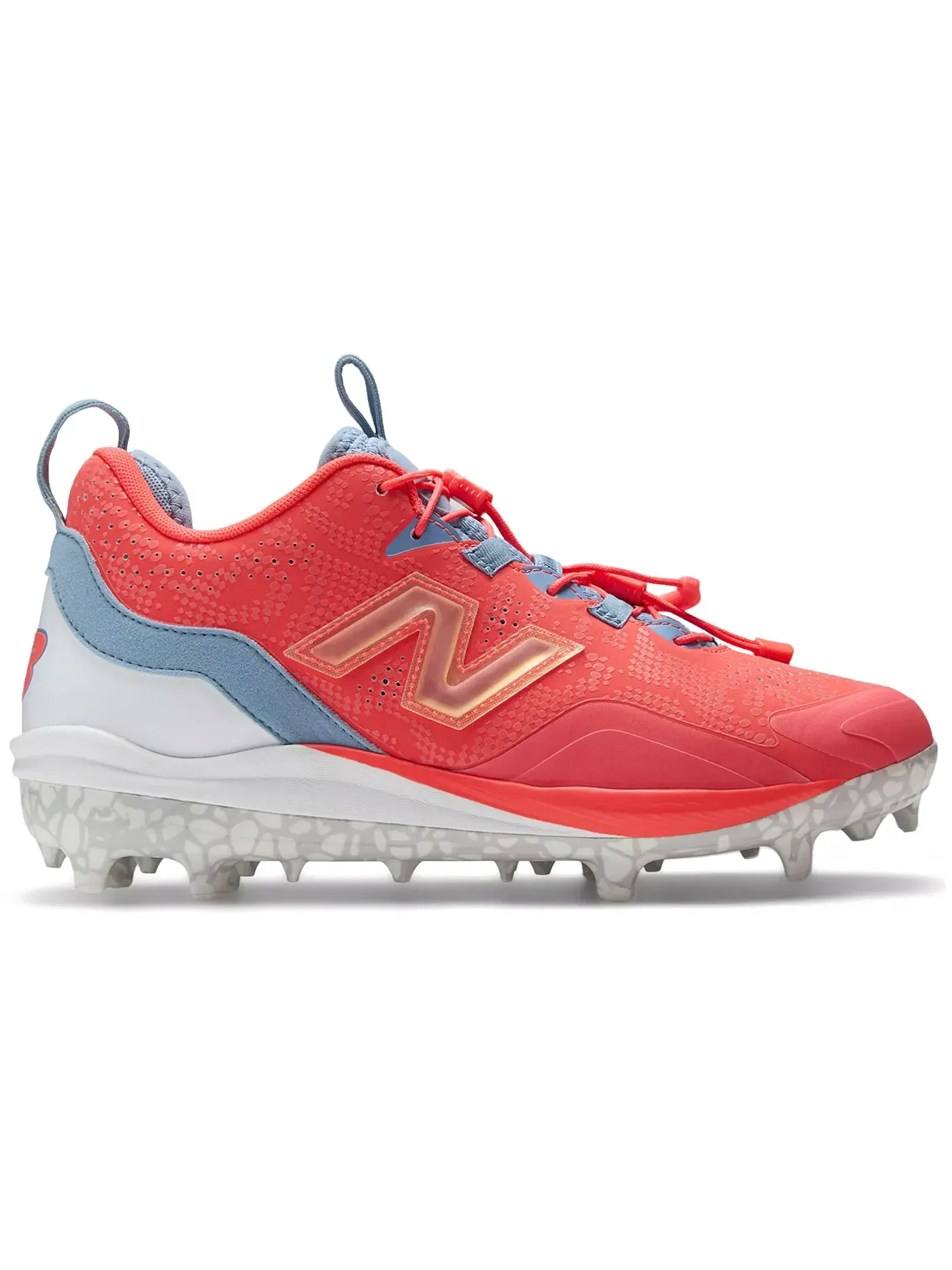 Мужские бутсы New Balance FuelCell Lindor 3 Comp — изображение 1 из 1, красный/белый