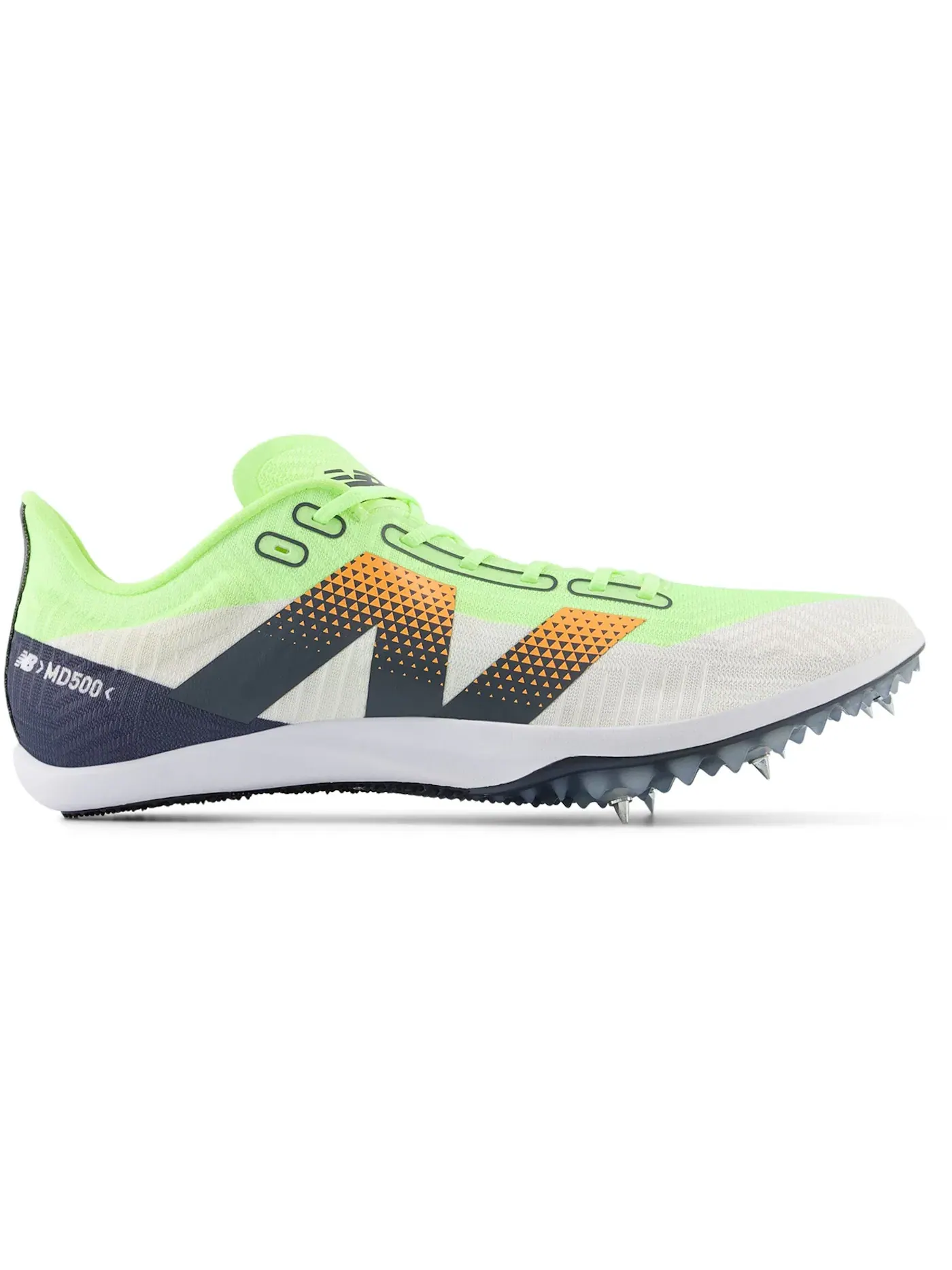 Мужские шиповки для бега с технологией FuelCell New Balance FuelCell MD500 v9 — изображение 1 из 1, графитовый/белый