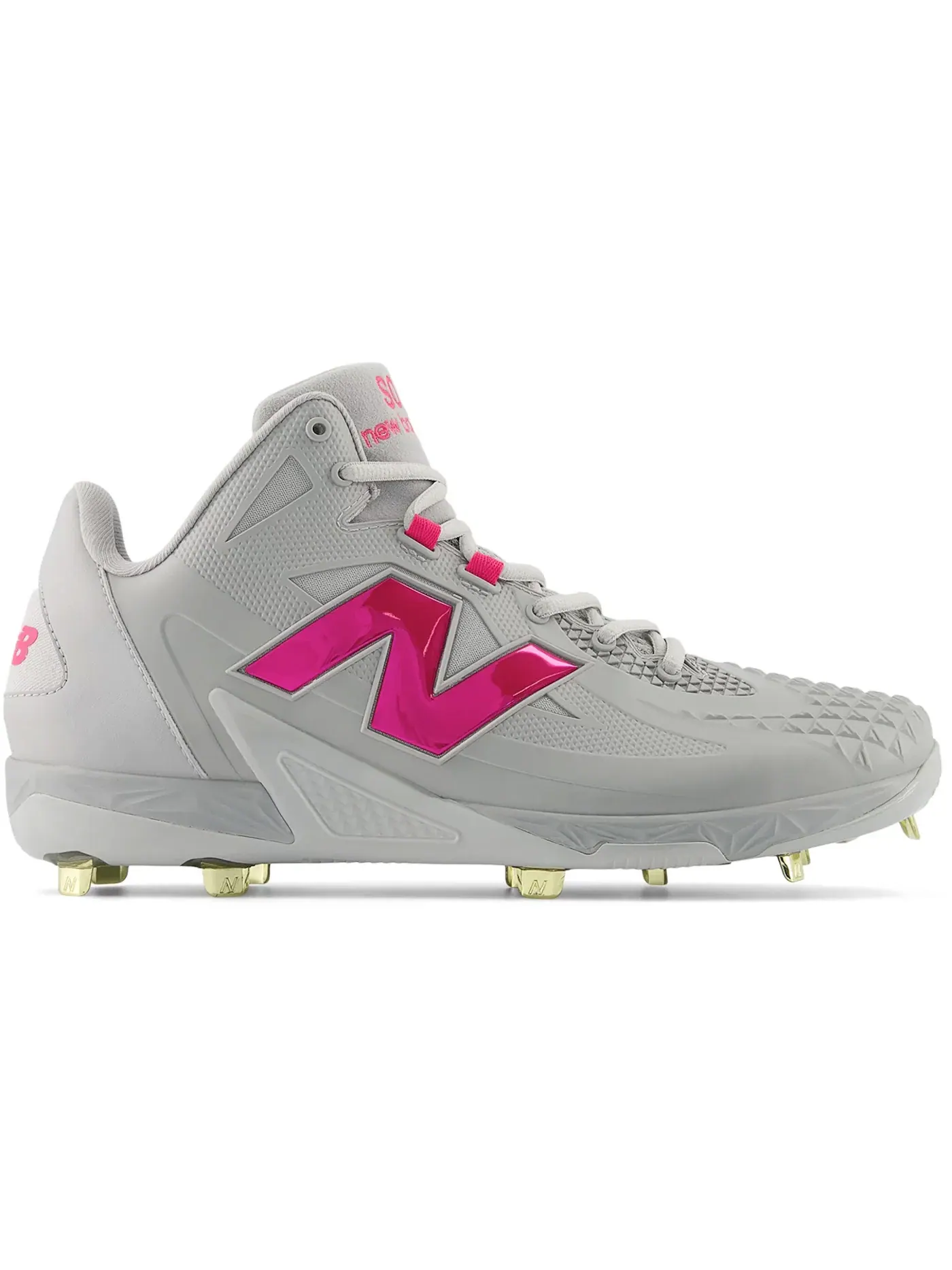 Мужские бутсы New Balance FuelCell Ohtani 1 — изображение 1 из 1, серый/розовый