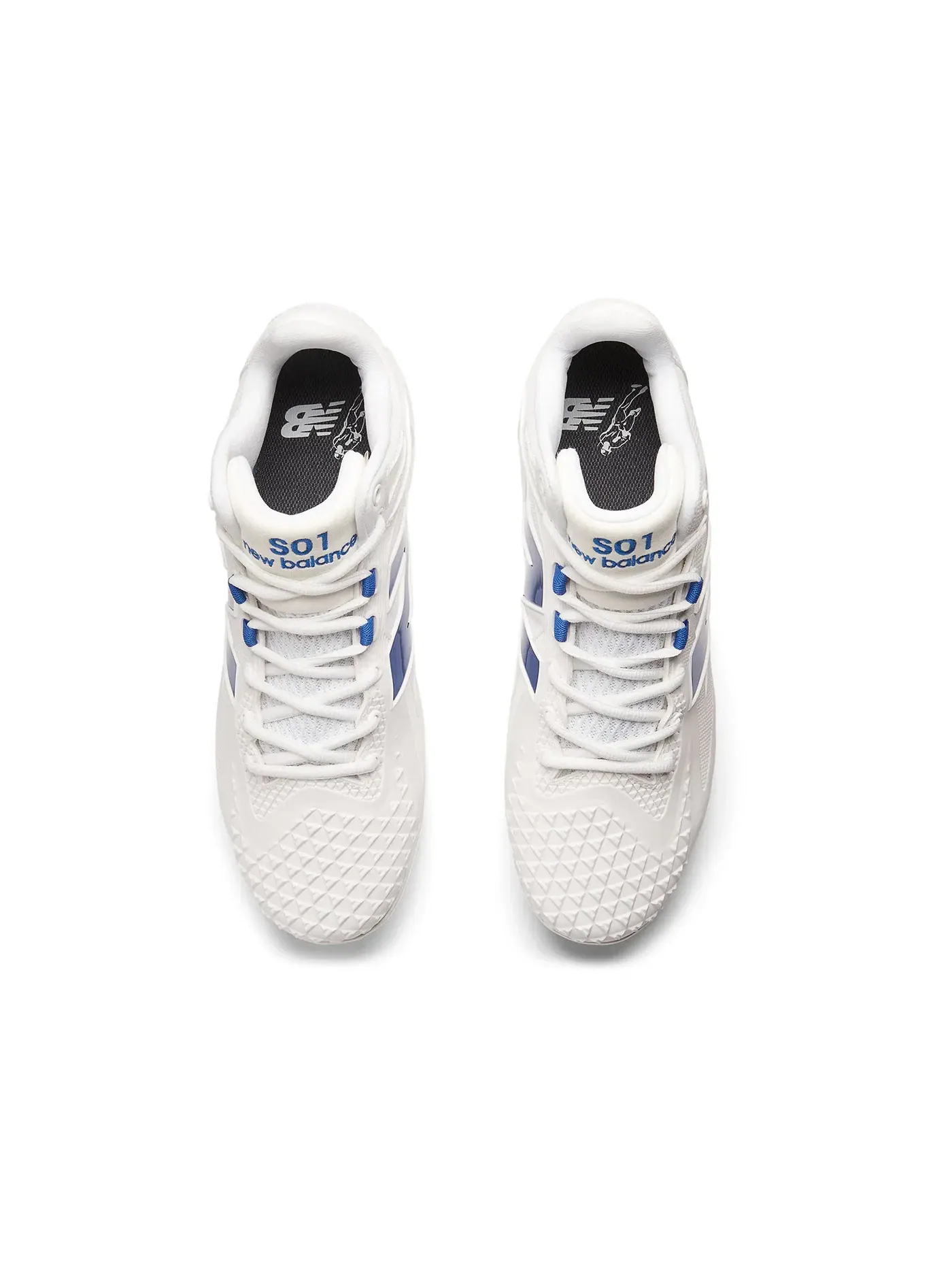 Мужские бутсы New Balance FuelCell Ohtani 1 White/Royal — изображение 2 из 3