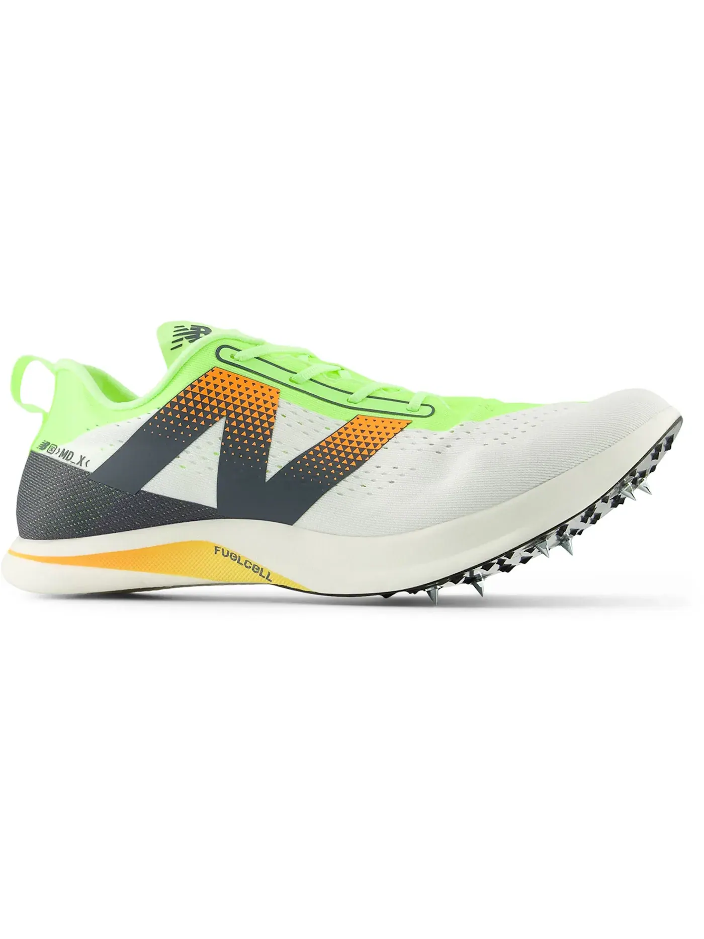Мужские шиповки для бега с технологией FuelCell New Balance FuelCell SuperComp MDXv3 — изображение 1 из 1, белый
