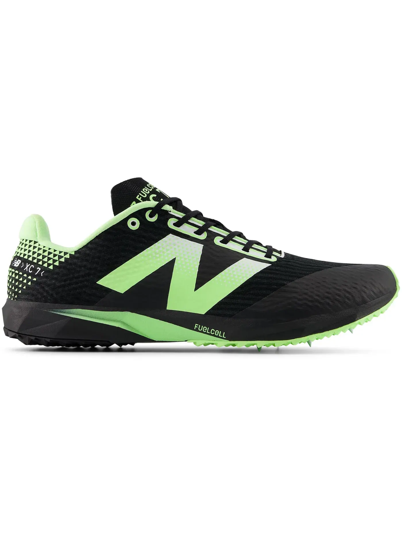 Мужские бутсы New Balance FuelCell XC7 v5 — изображение 1 из 1, черный//белый