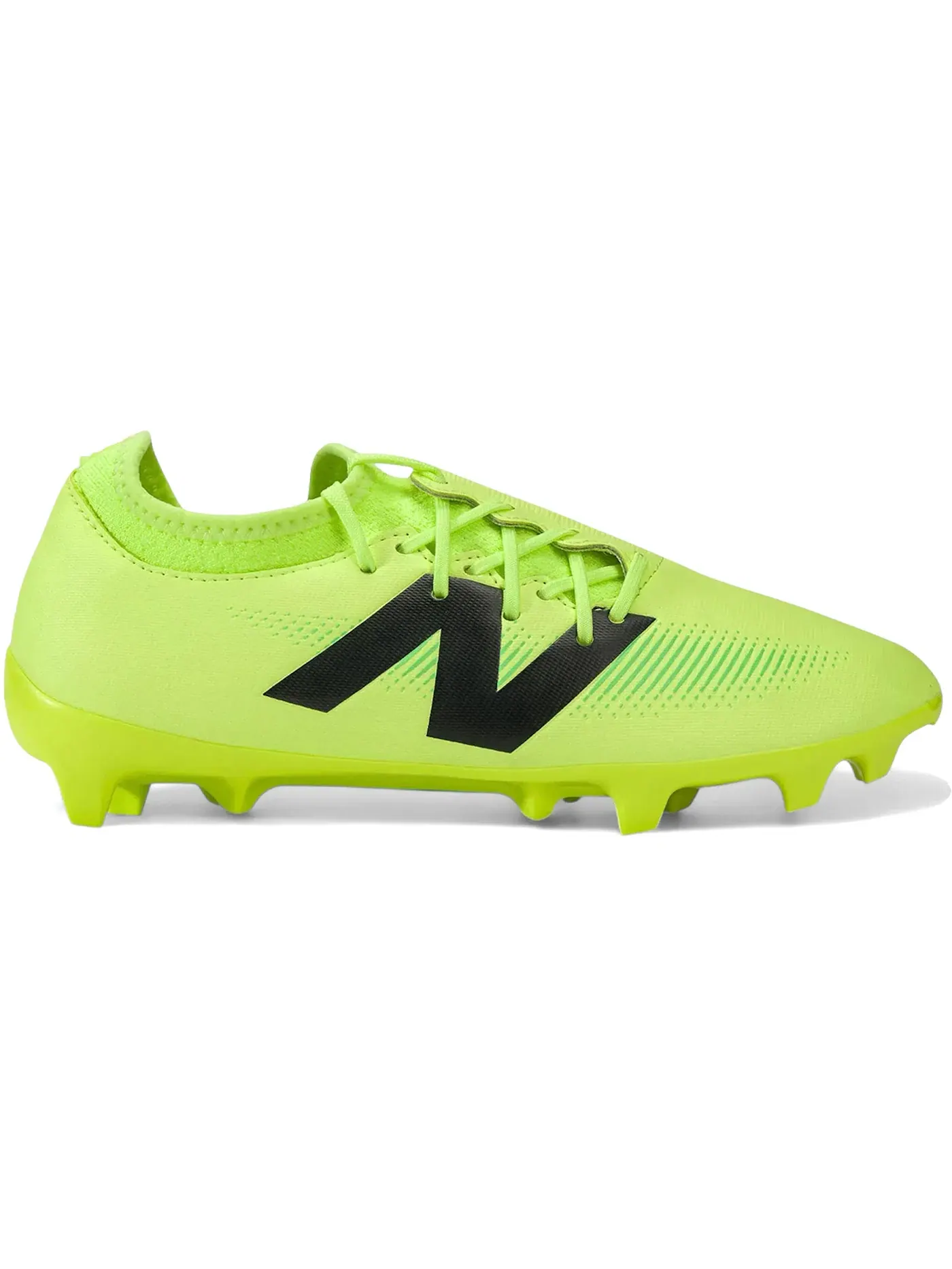 Мужские бутсы с принтом New Balance Furon Dispatch V7+ FG, Bleached Lime Glo — изображение 1 из 1