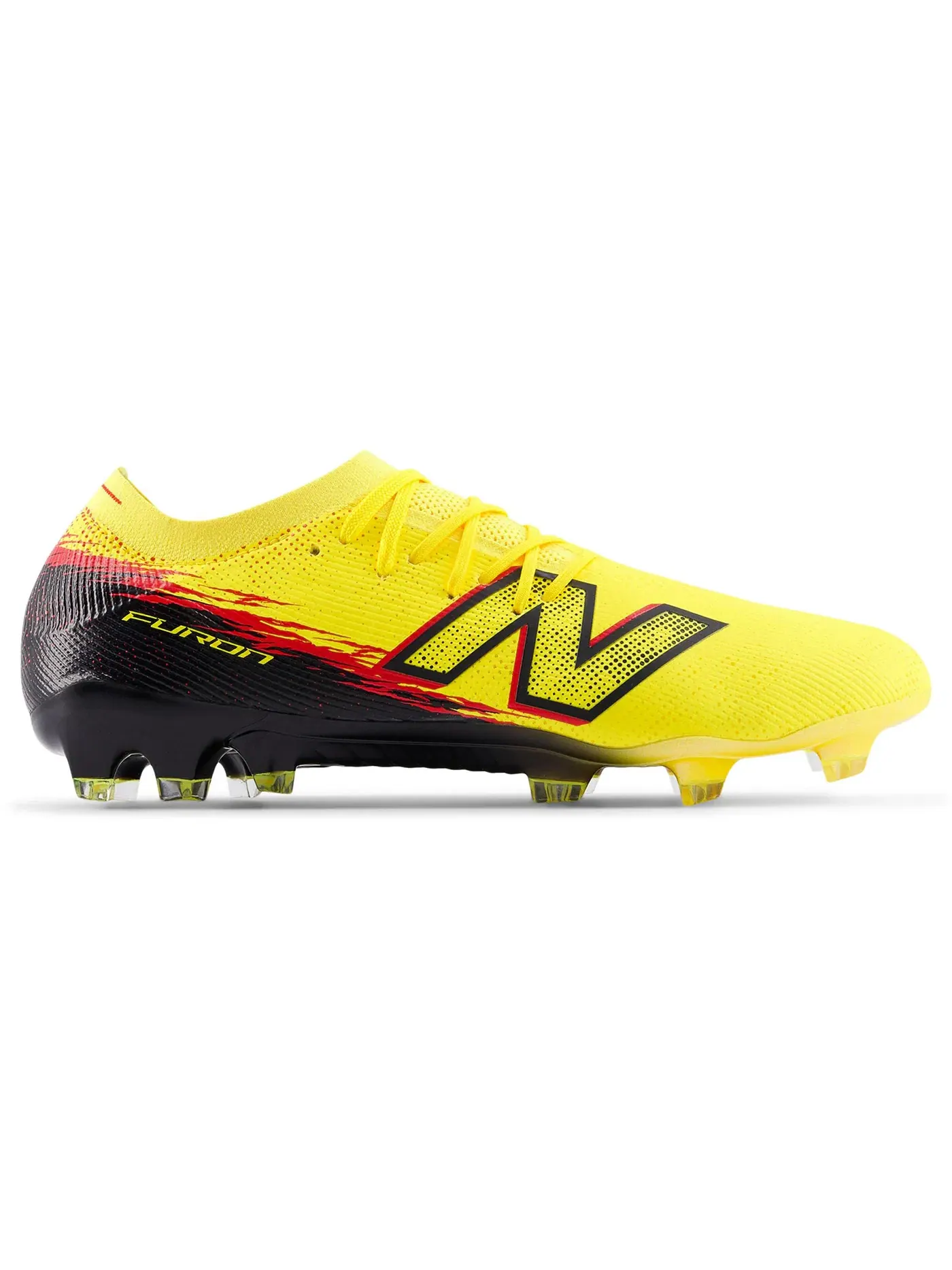Мужские бутсы с длинным рукавом New Balance Furon Elite FG V8 — изображение 1 из 1, желтый/черный