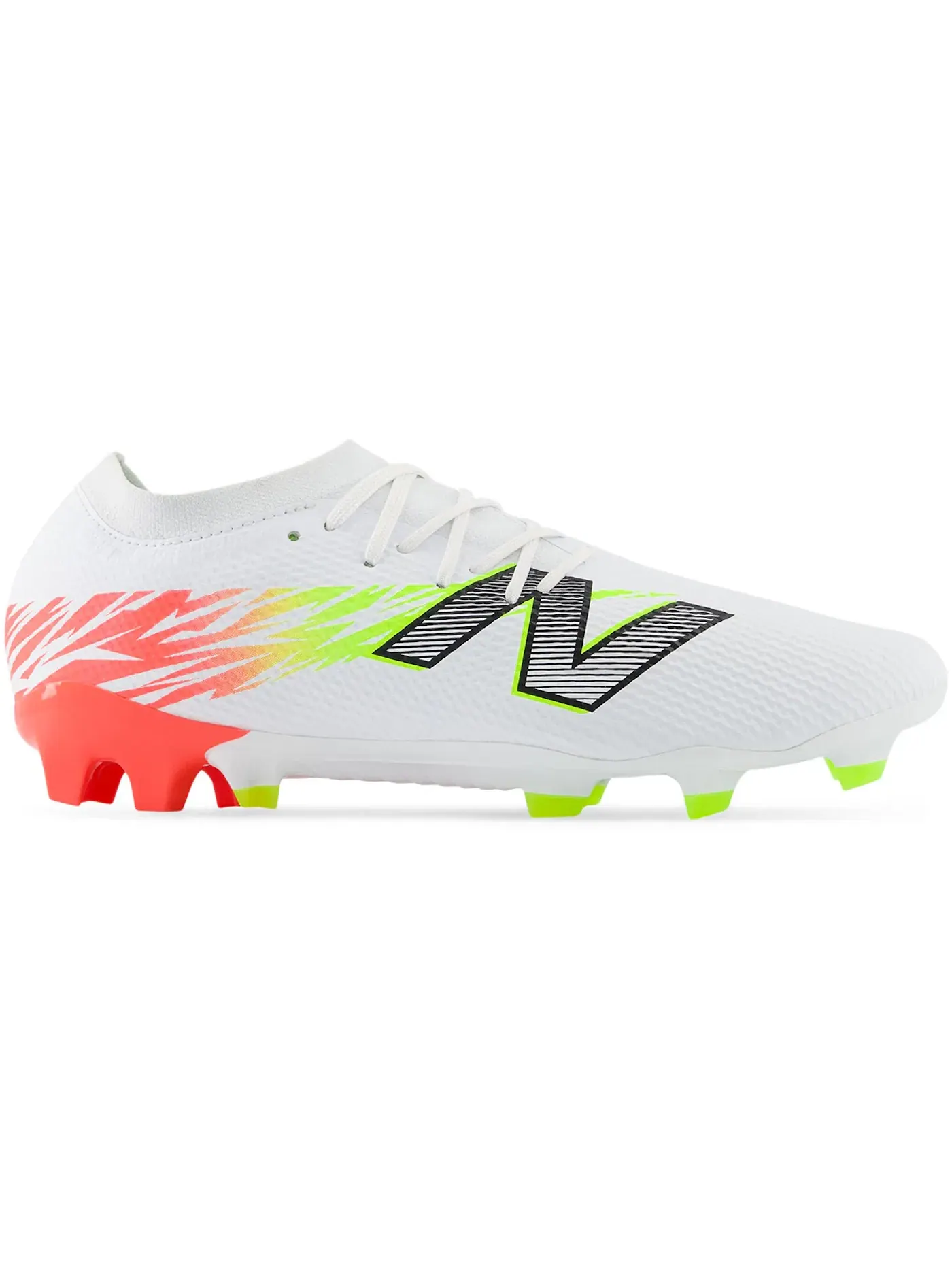 Мужские бутсы для игры на твердом покрытии New Balance Furon Team FG V8 — изображение 1 из 1, белый красный