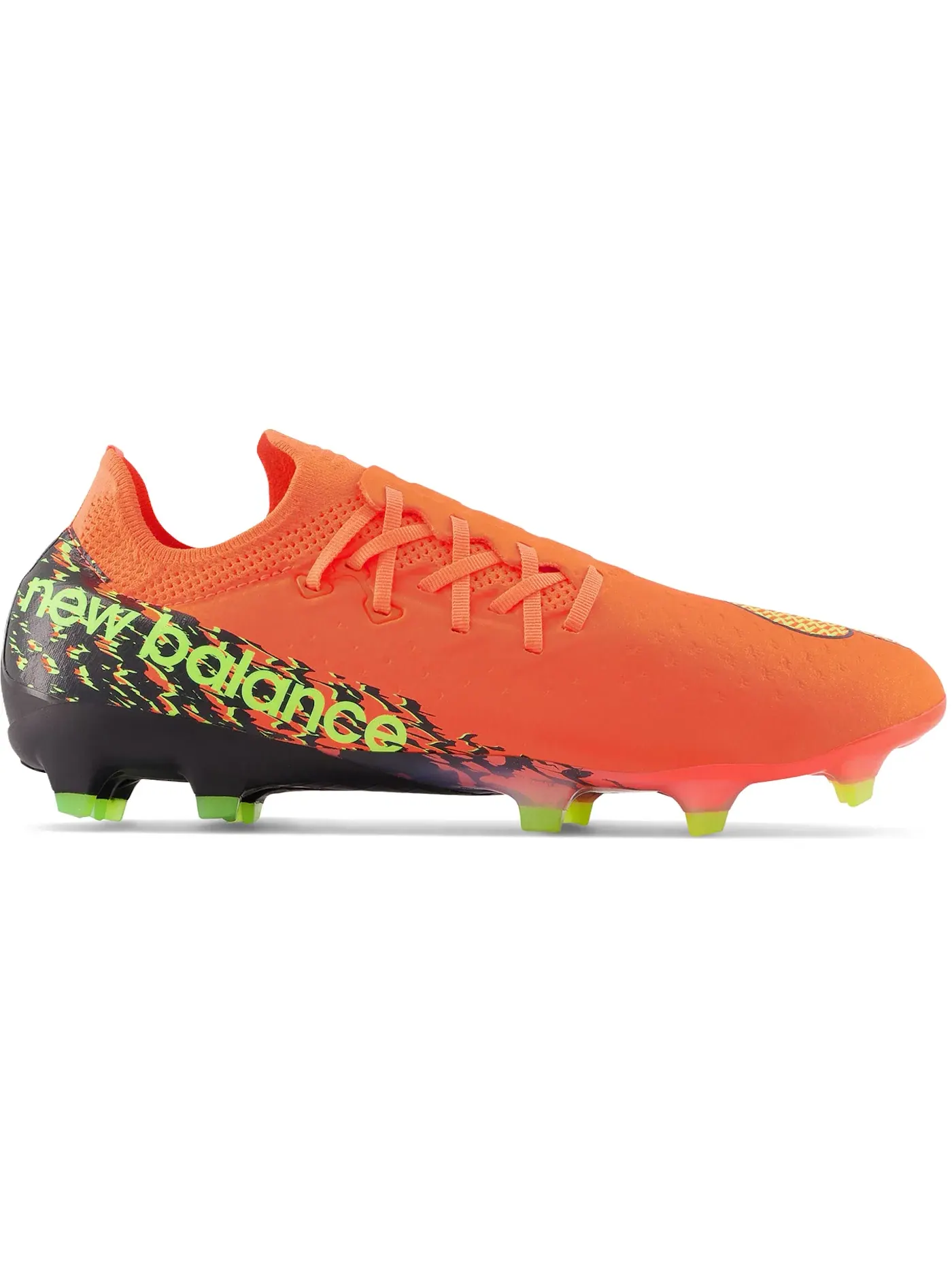 Мужские бутсы с принтом New Balance Furon v7 Pro FG — изображение 1 из 1, неоновый/черный/зеленый