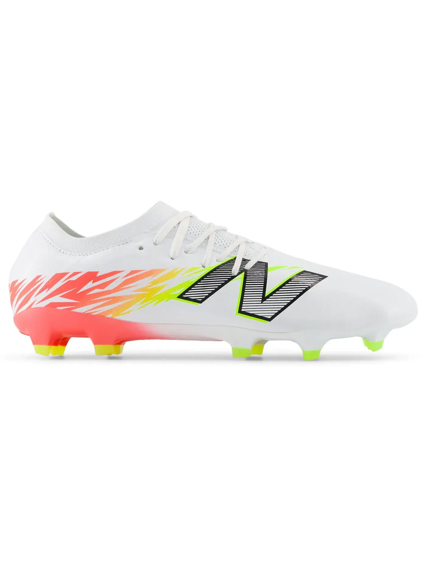 Мужские бутсы с длинным рукавом New Balance Furon V8 Pro FG — изображение 1 из 1, белый красный