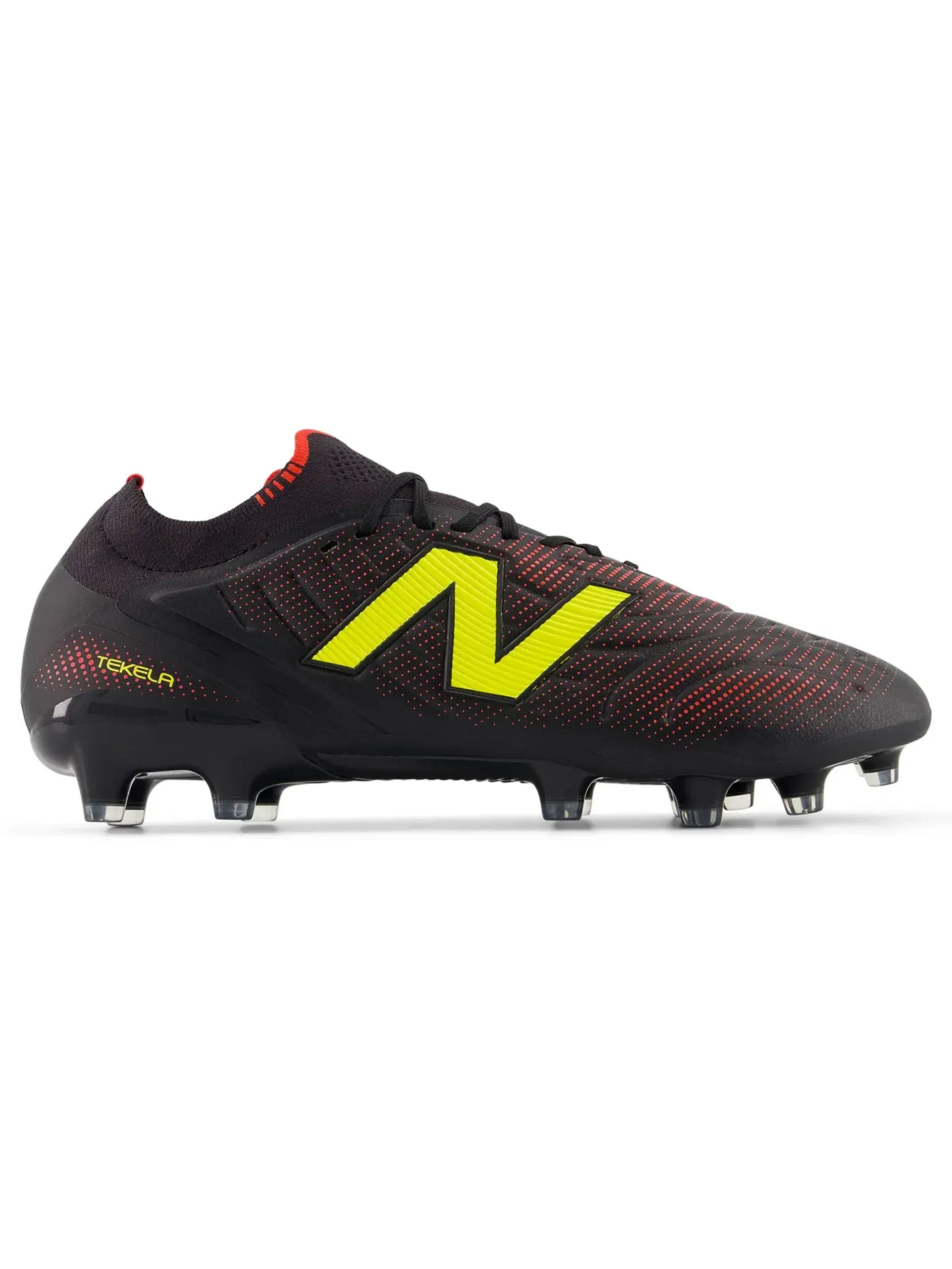 Женские бутсы New Balance Tekela Elite Low MG v5 — изображение 1 из 1, черный желтый