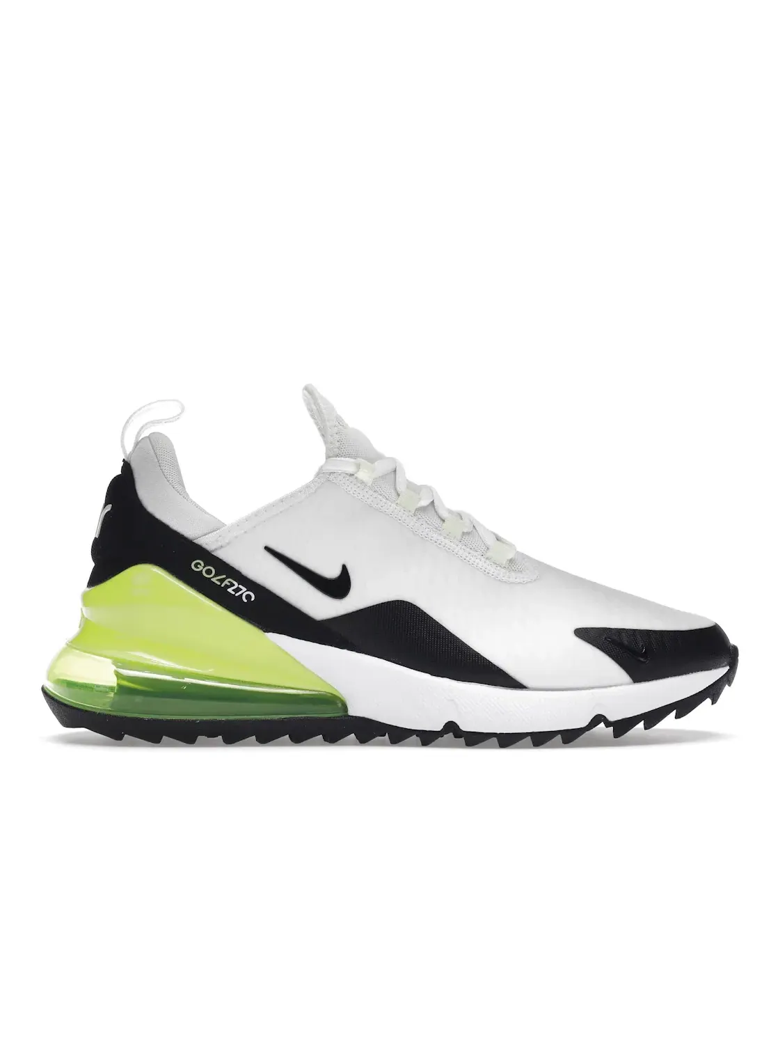 Мужские шиповки Nike Air Max 270 Golf — изображение 1 из 4, белый черный
