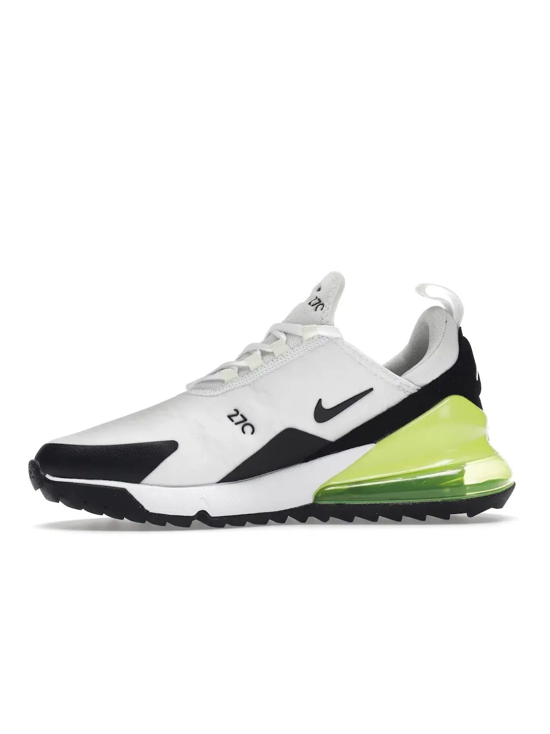 Мужские шиповки Nike Air Max 270 Golf — изображение 3 из 4, белый черный