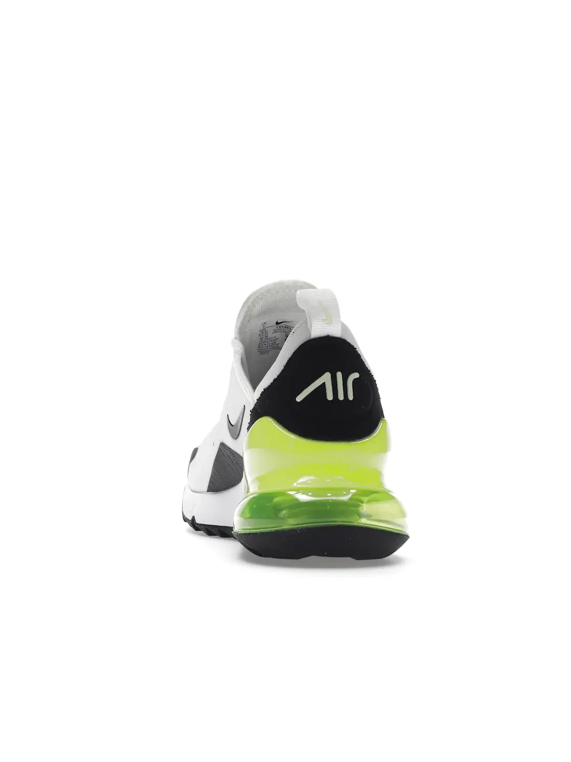 Мужские шиповки Nike Air Max 270 Golf — изображение 4 из 4, белый черный