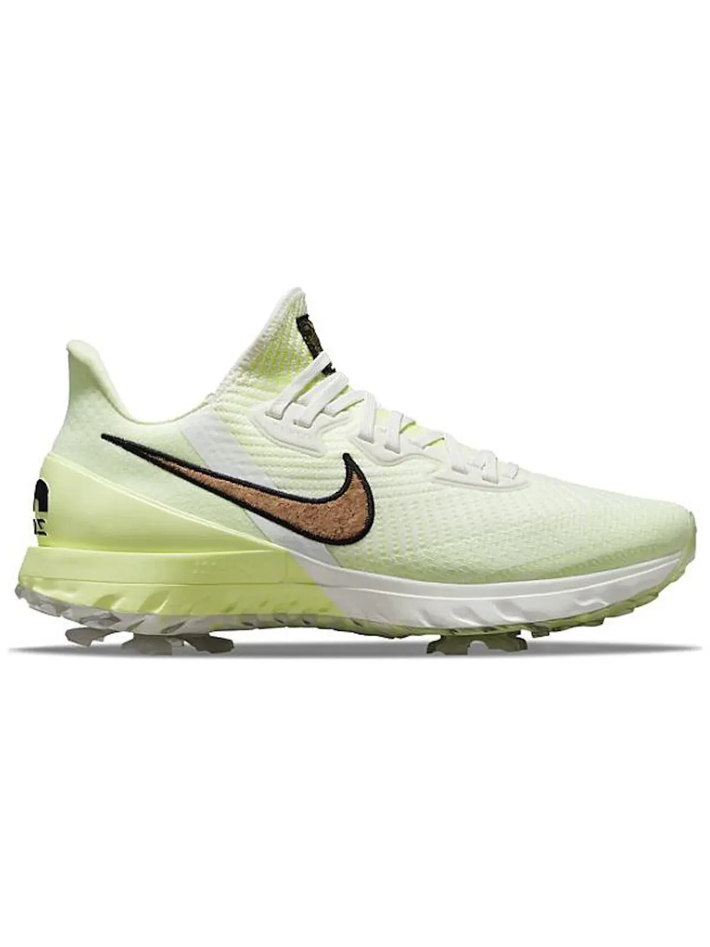 Мужские бутсы с шипами Nike Air Zoom Infinity Tour NRG Nike — изображение 1 из 1, золотистый/черный